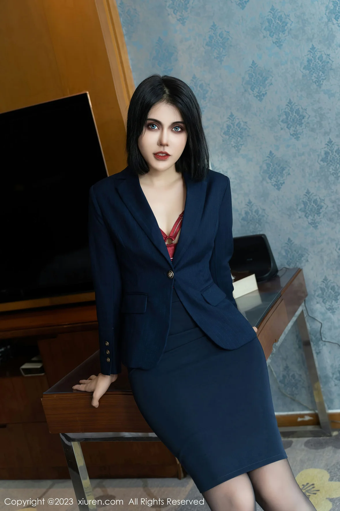  XiuRen 秀人 No.7142 s纯一 中俄混血美模性感写真 [77P]第6张