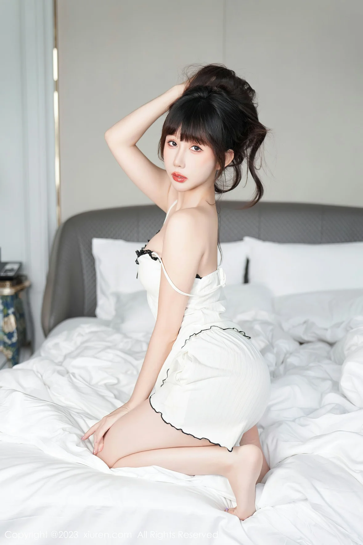  XiuRen 秀人 No.6975 波巧酱 主题《女友的早餐》性感写真 [107P]第10张