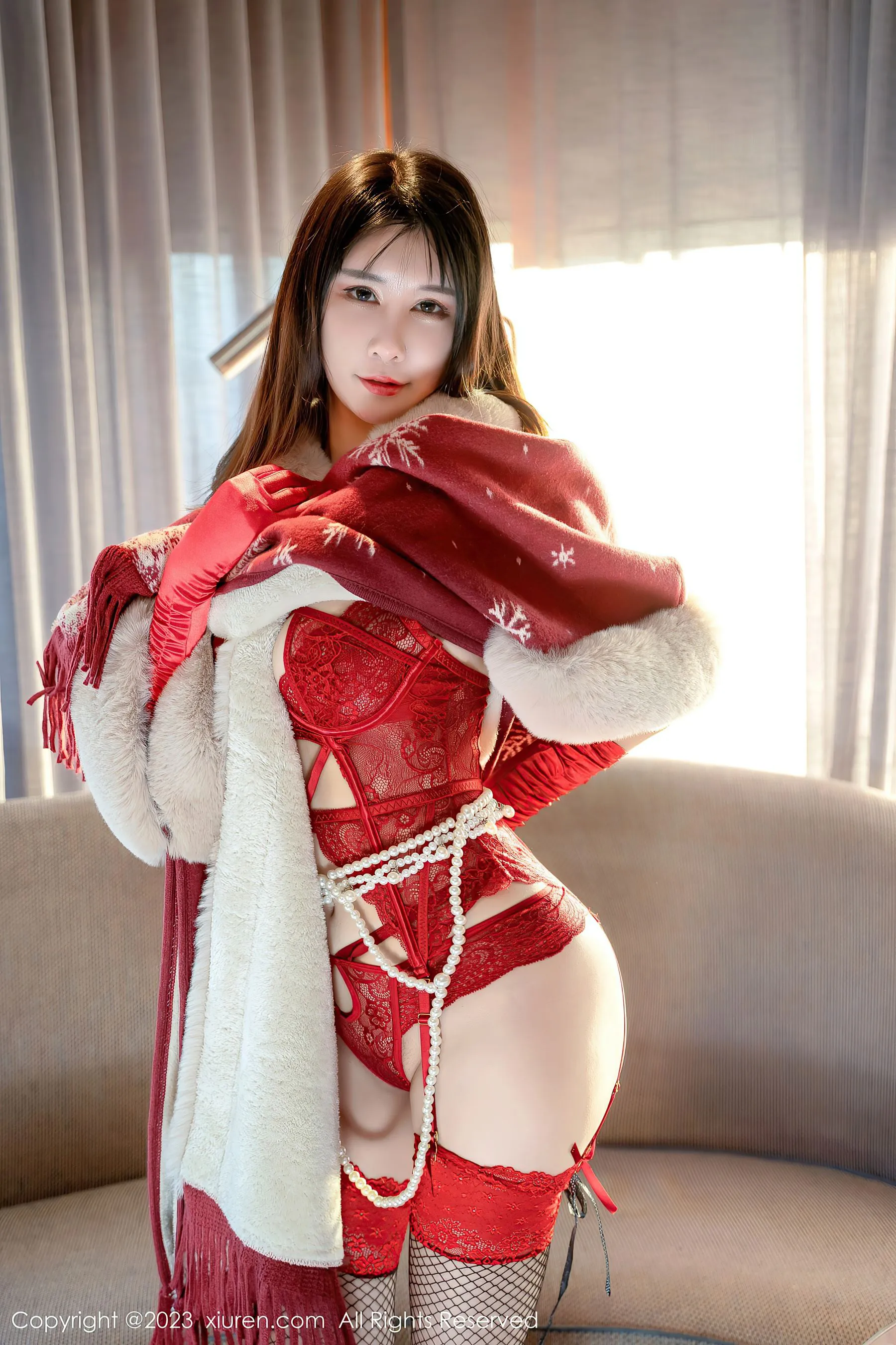  秀人网 No.6188 夏沫沫tifa 阳朔旅拍第17张