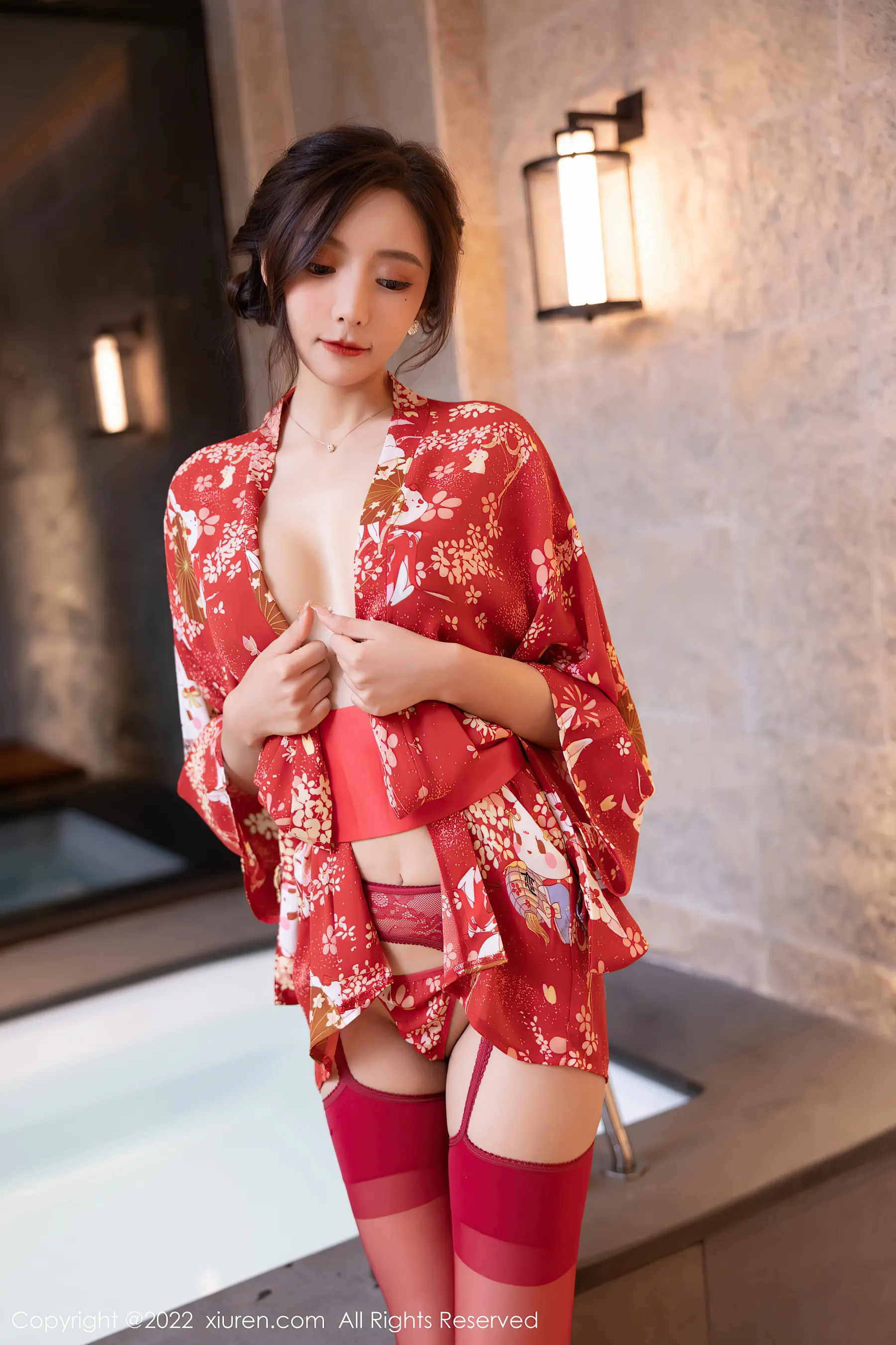  秀人网 No.4748 王馨瑶yanni 女神丝袜美腿写真第9张