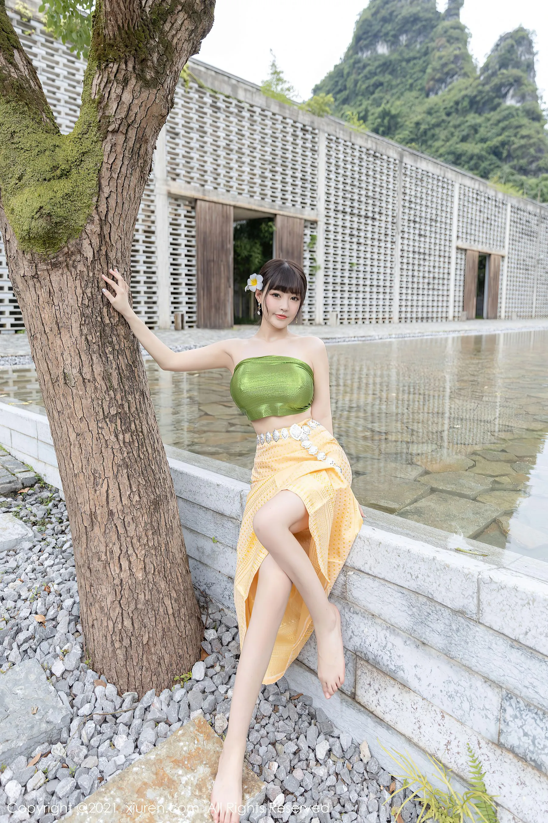  秀人 No.3971 朱可儿Flower第2张