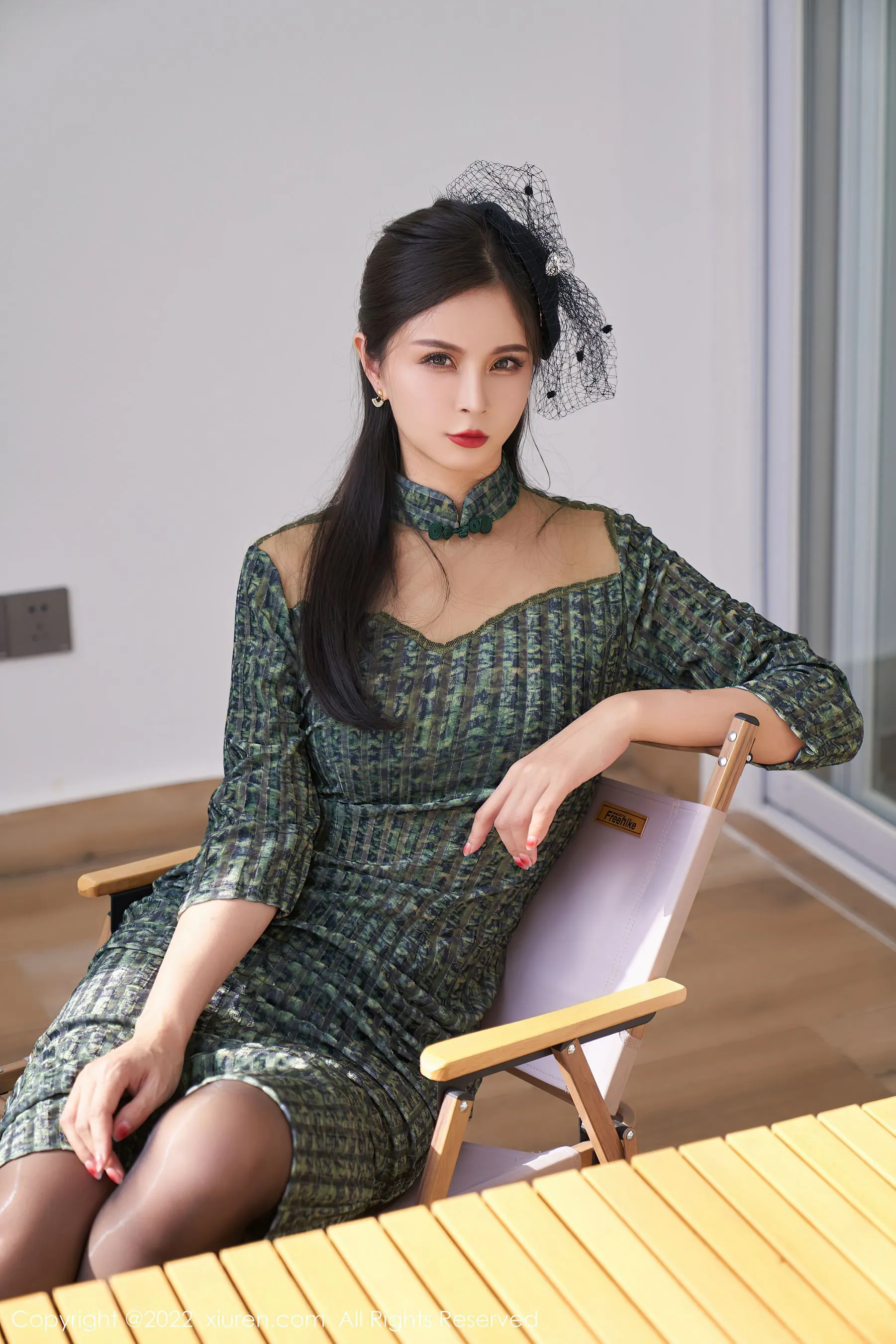  秀人网 No.5373 小蛮妖Yummy 美臀黑丝第14张