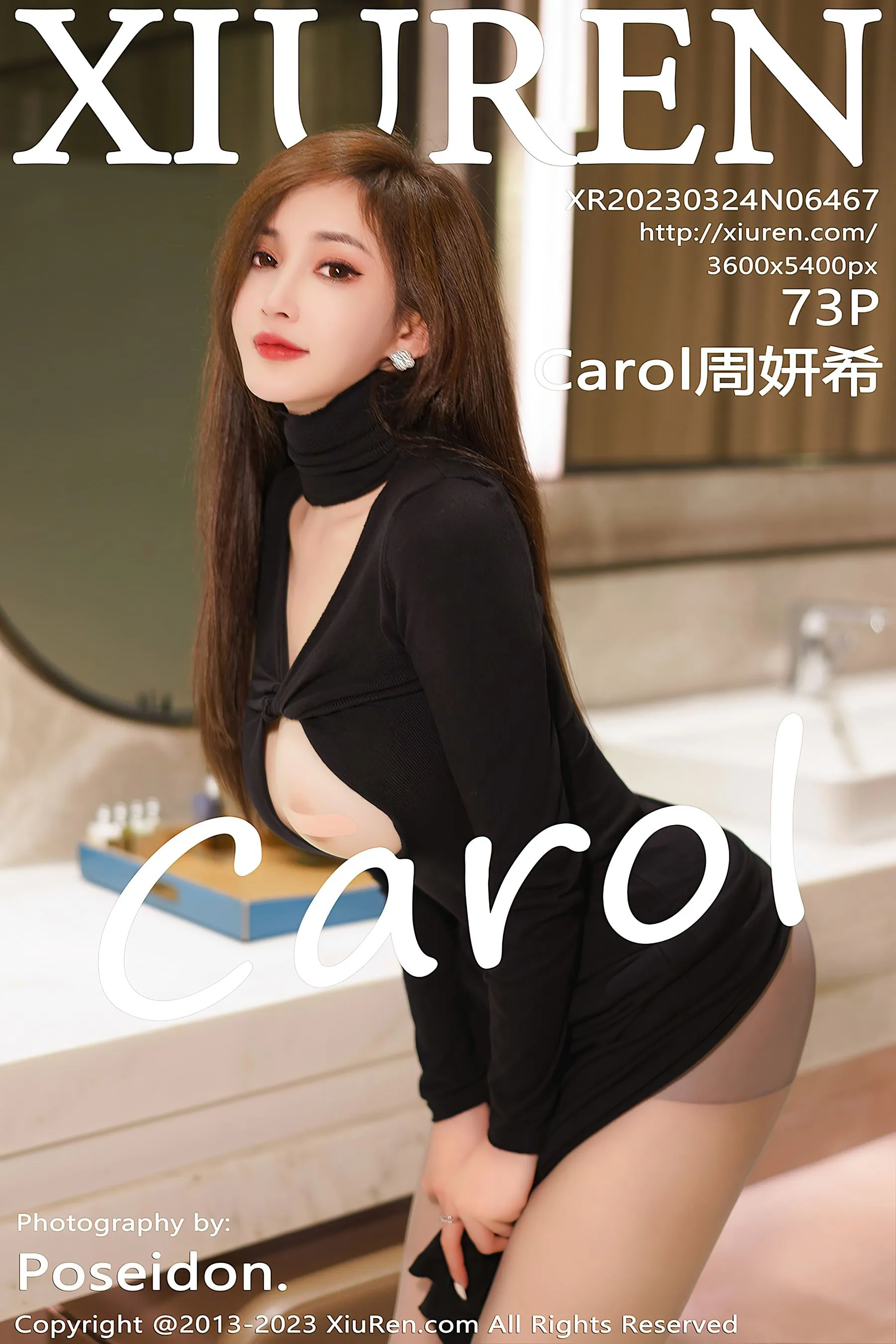  秀人网 No.6467 Carol周妍希 丝袜美臀第21张