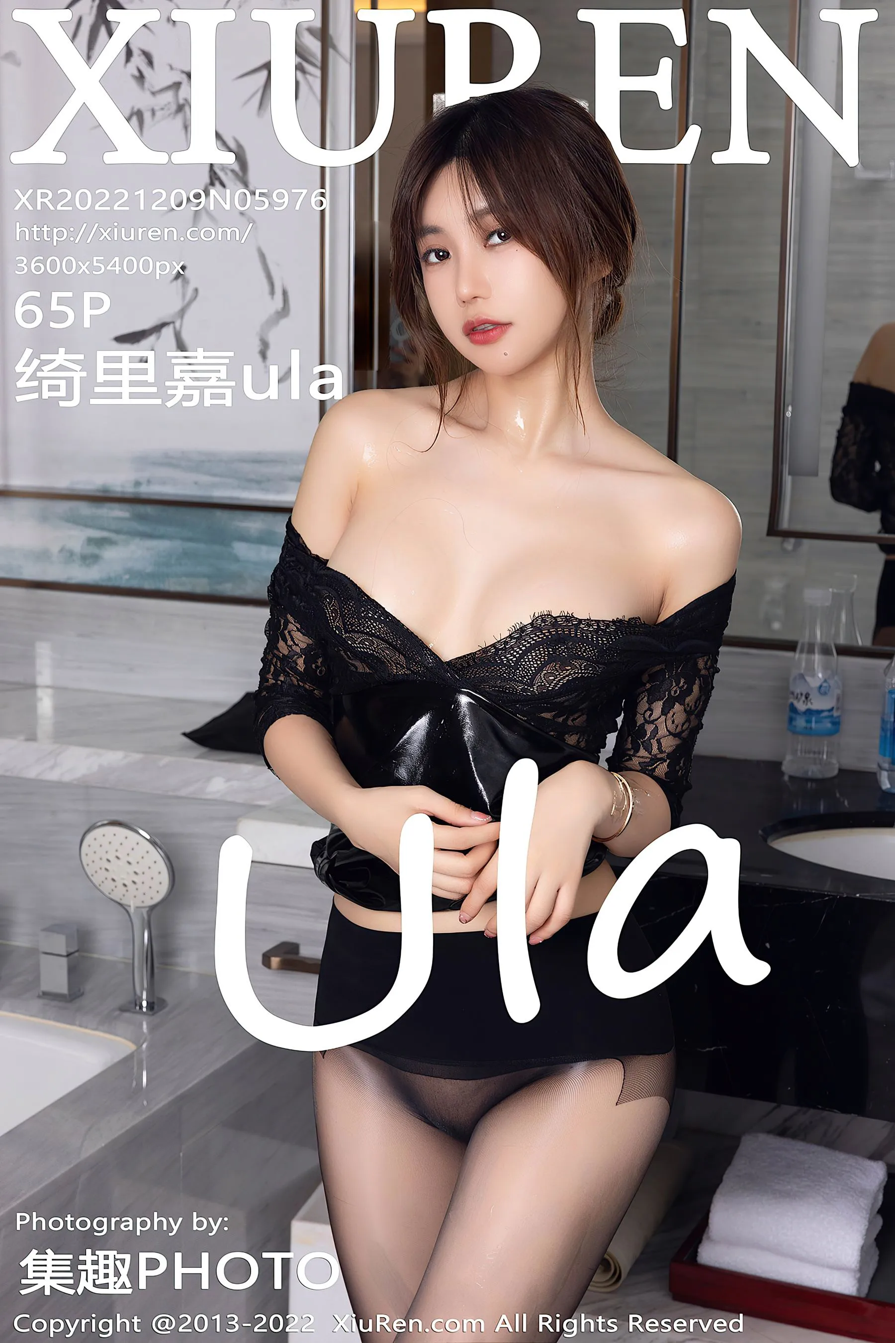  秀人网 No.5976 绮里嘉ula 黑丝美腿第19张