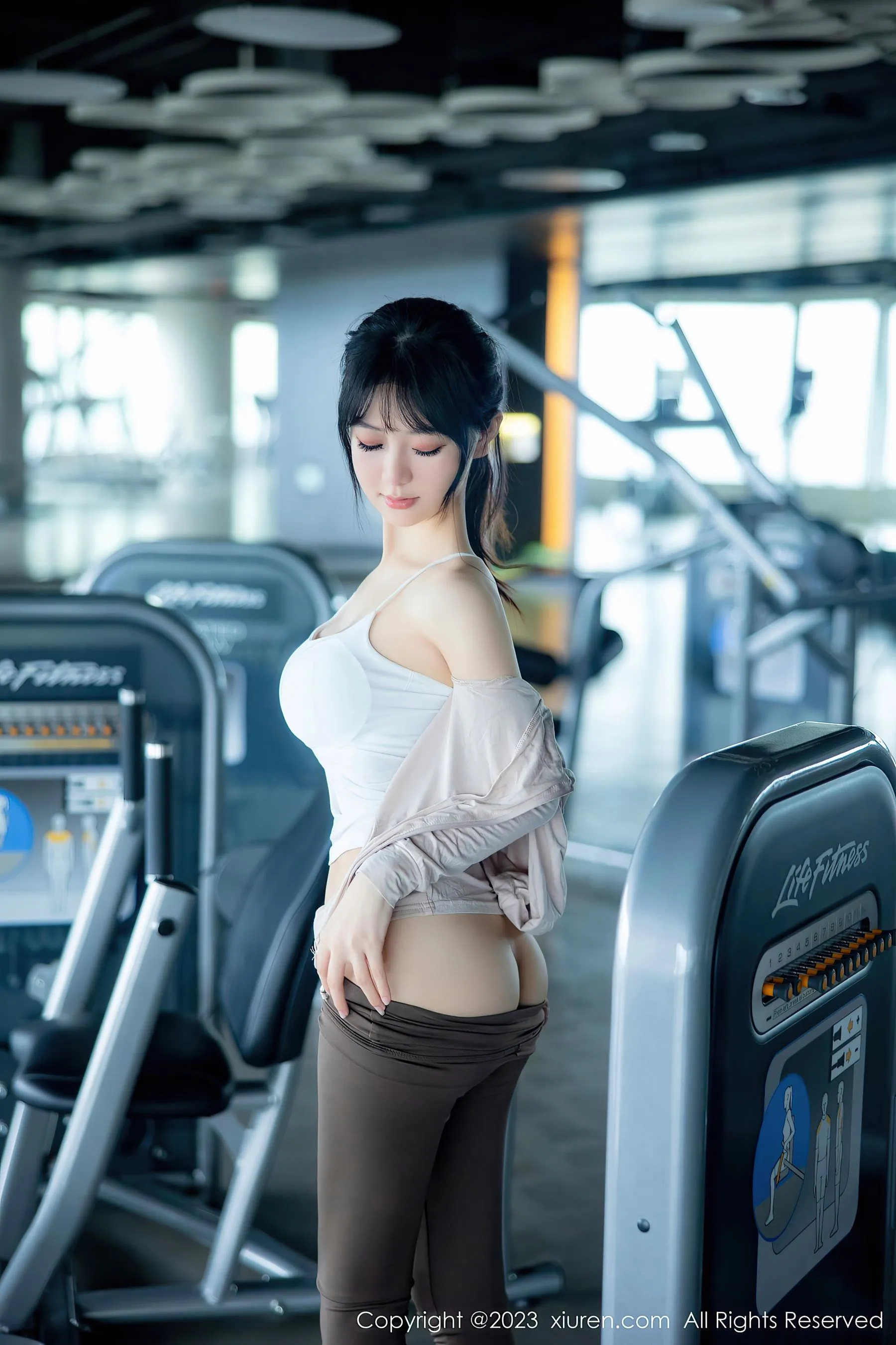  秀人网 No.6683 幼幼 健身美腿第16张