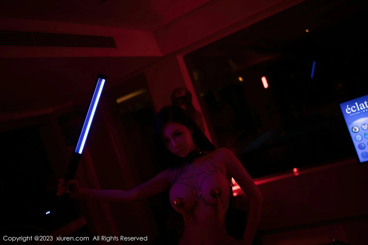  XiuRen 秀人 No.6908 大琪琪Emily 黑色情趣内衣 [83P]第25张