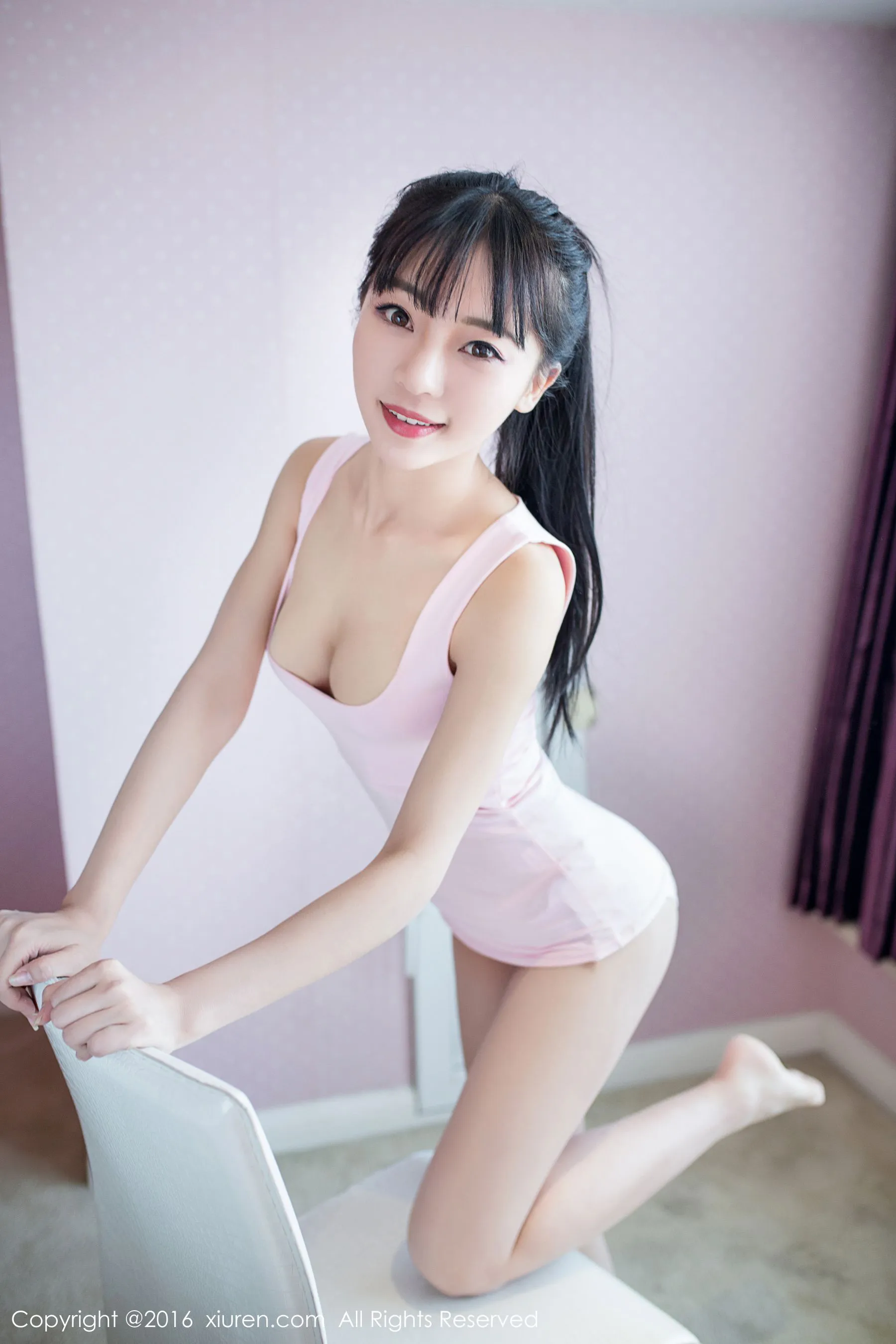  性感小萝莉@Mio莉莉丝 秀人网 No.593第1张