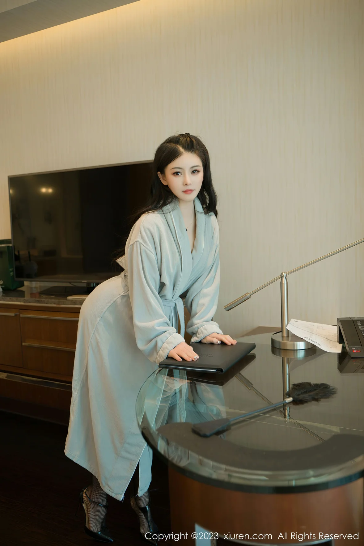  XiuRen 秀人 No.7107 柒喜小baby 蕾丝情趣性感写真 [57P]第3张