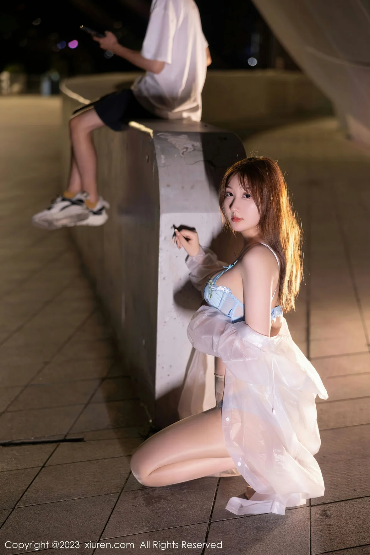  XiuRen 秀人 No.7072 江真真 户外拍摄性感写真 [81P]第12张