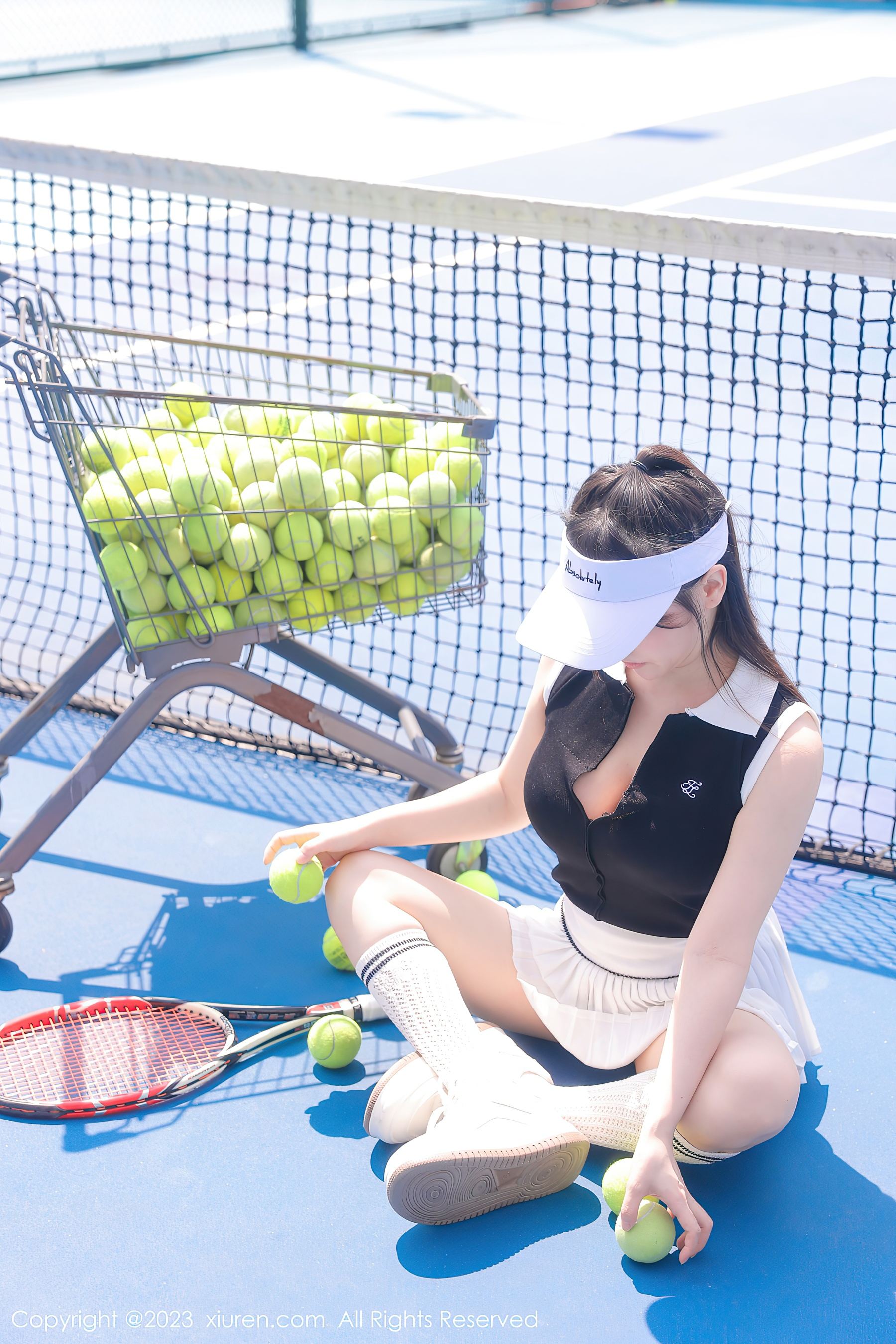XiuRen 秀人 No.7467 豆瓣酱 网球美臀第9张