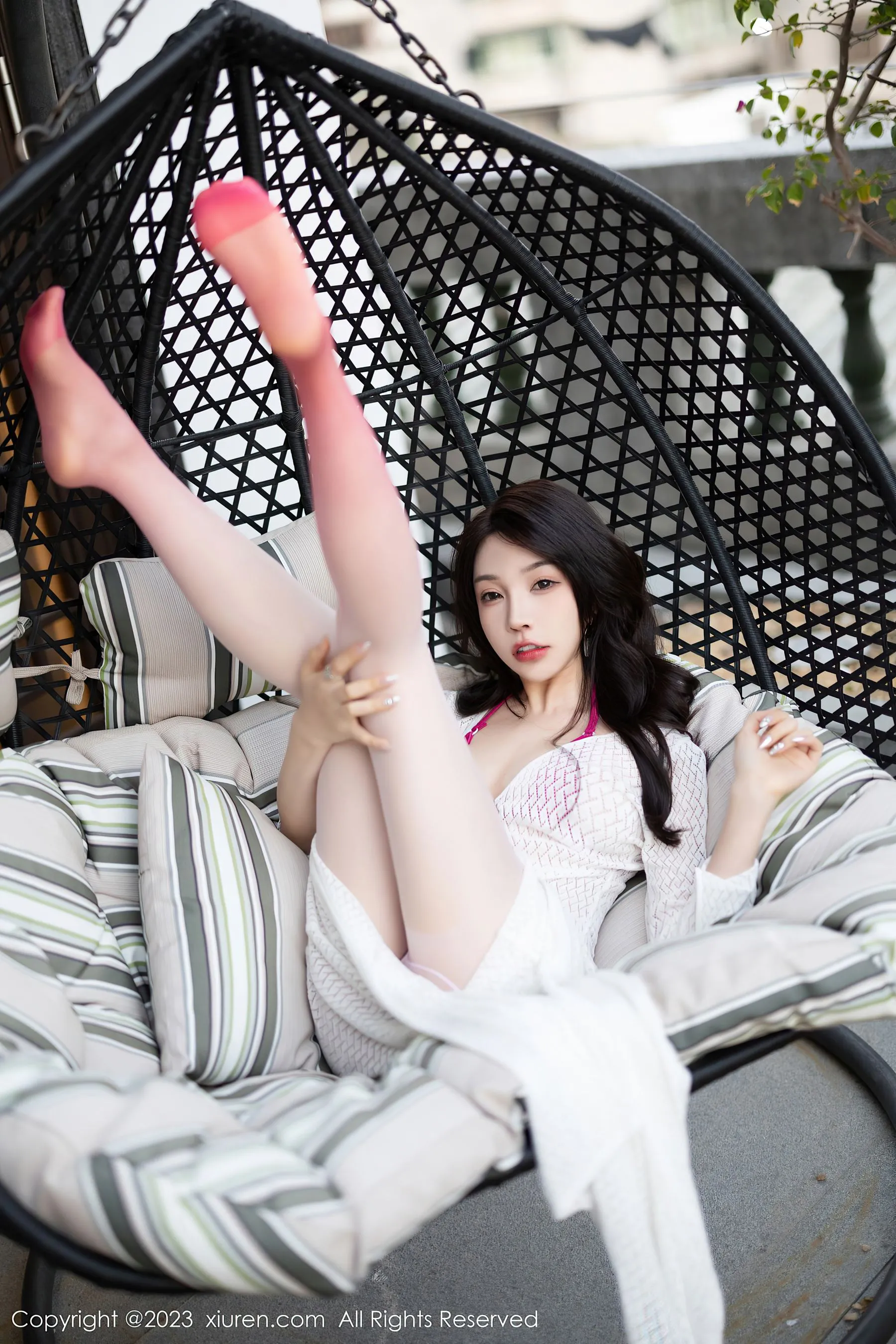  秀人网 No.6540 徐莉芝Booty 美腿丝袜第19张