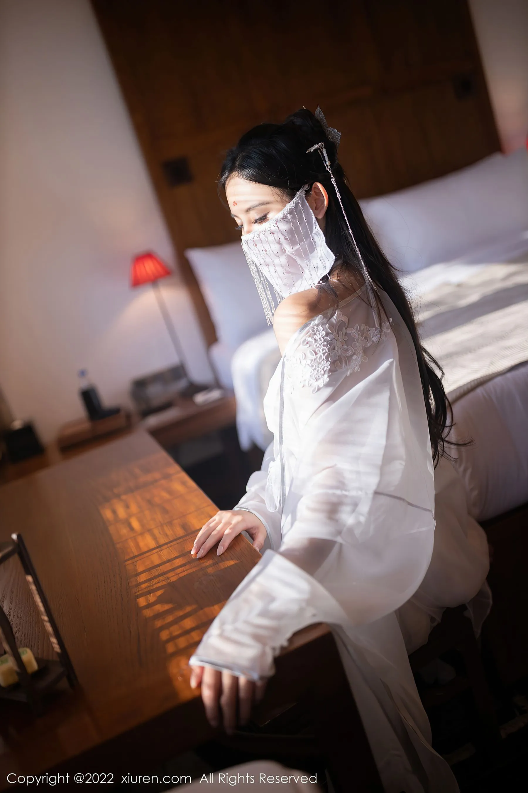  秀人网 No.5573 就是阿朱啊 古装美腿第18张