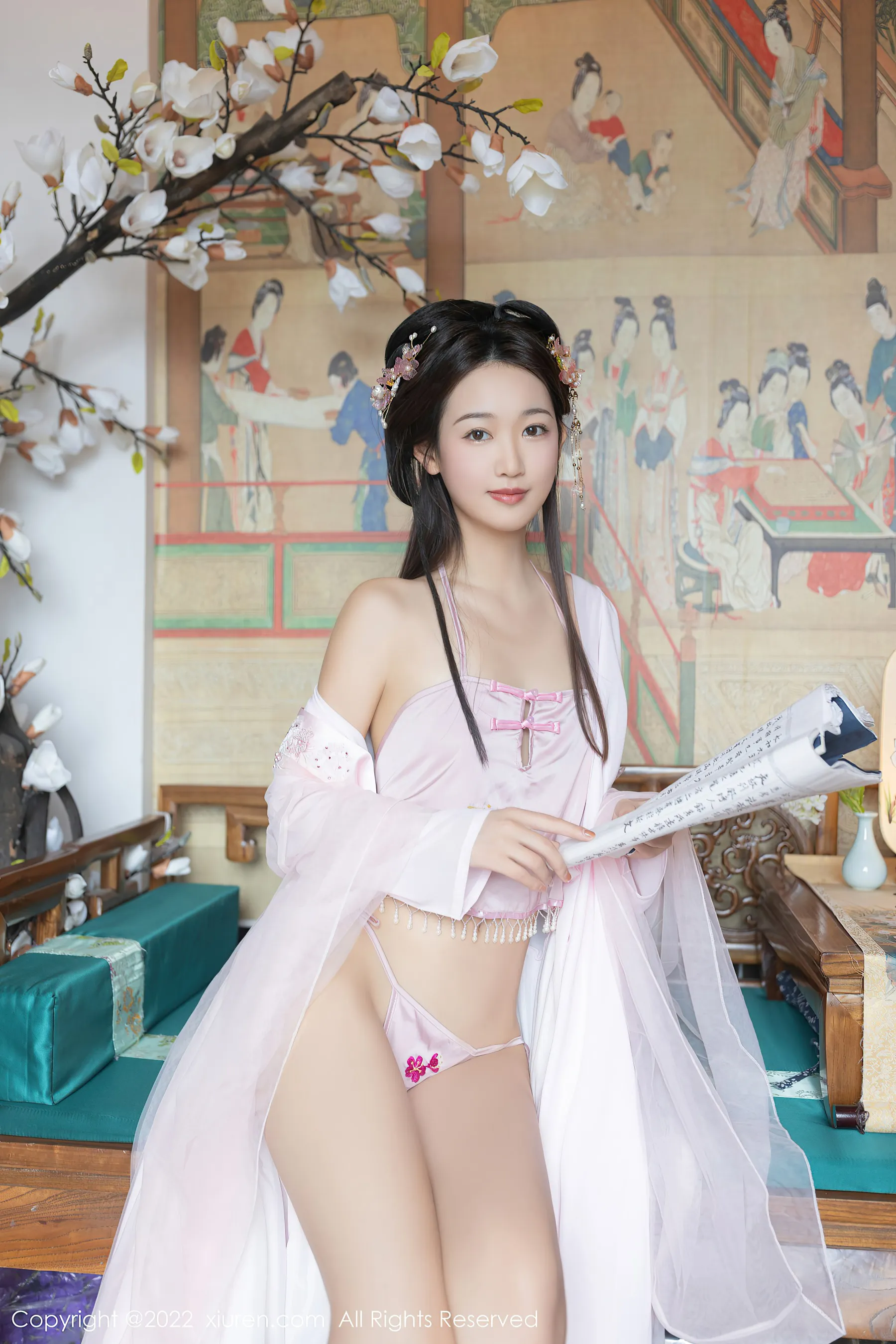  秀人网 No.4749 唐安琪 古装美腿写真第15张