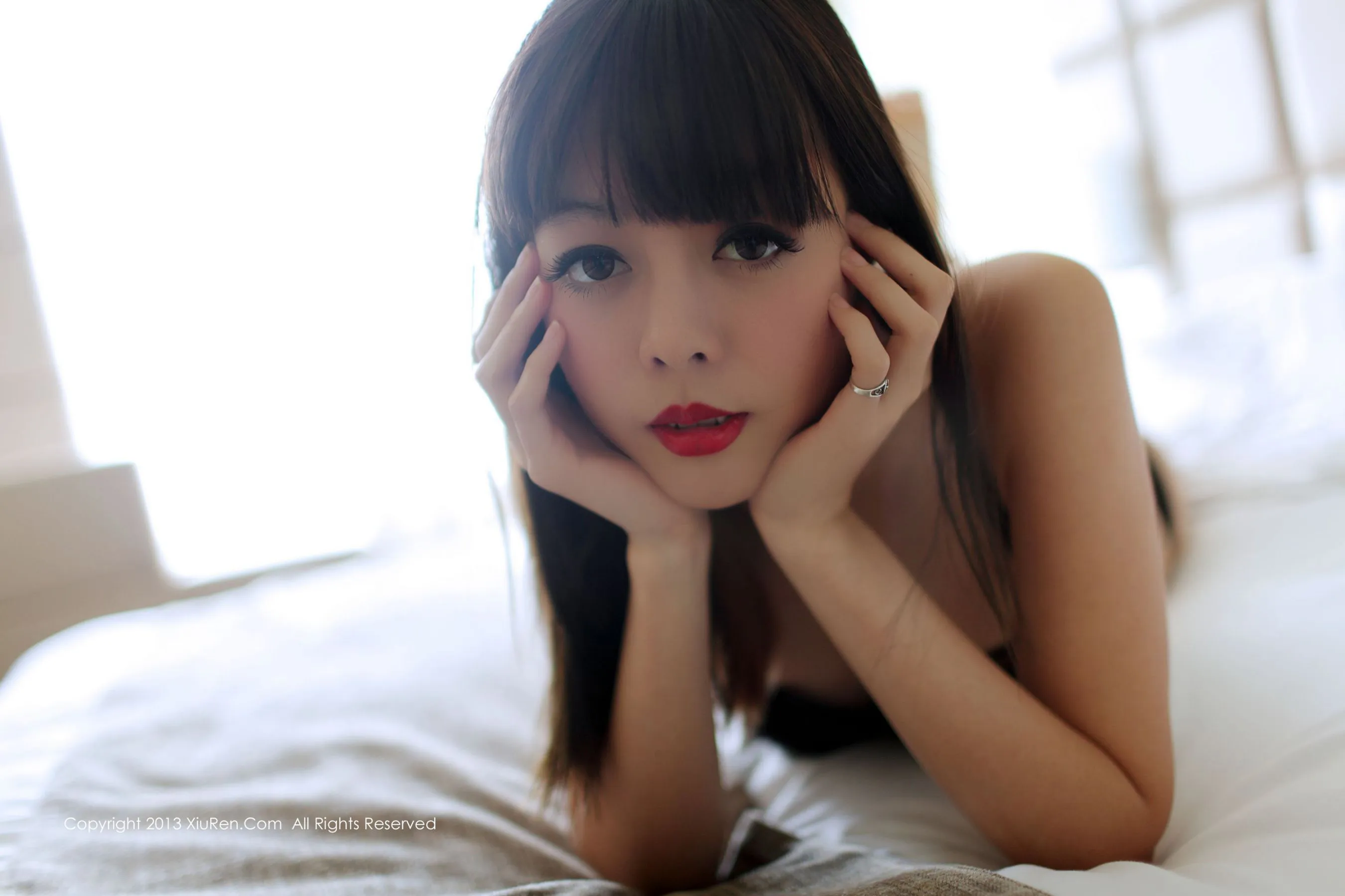  杜Viki《酒店拍摄 三套装》 秀人网 No.001第29张