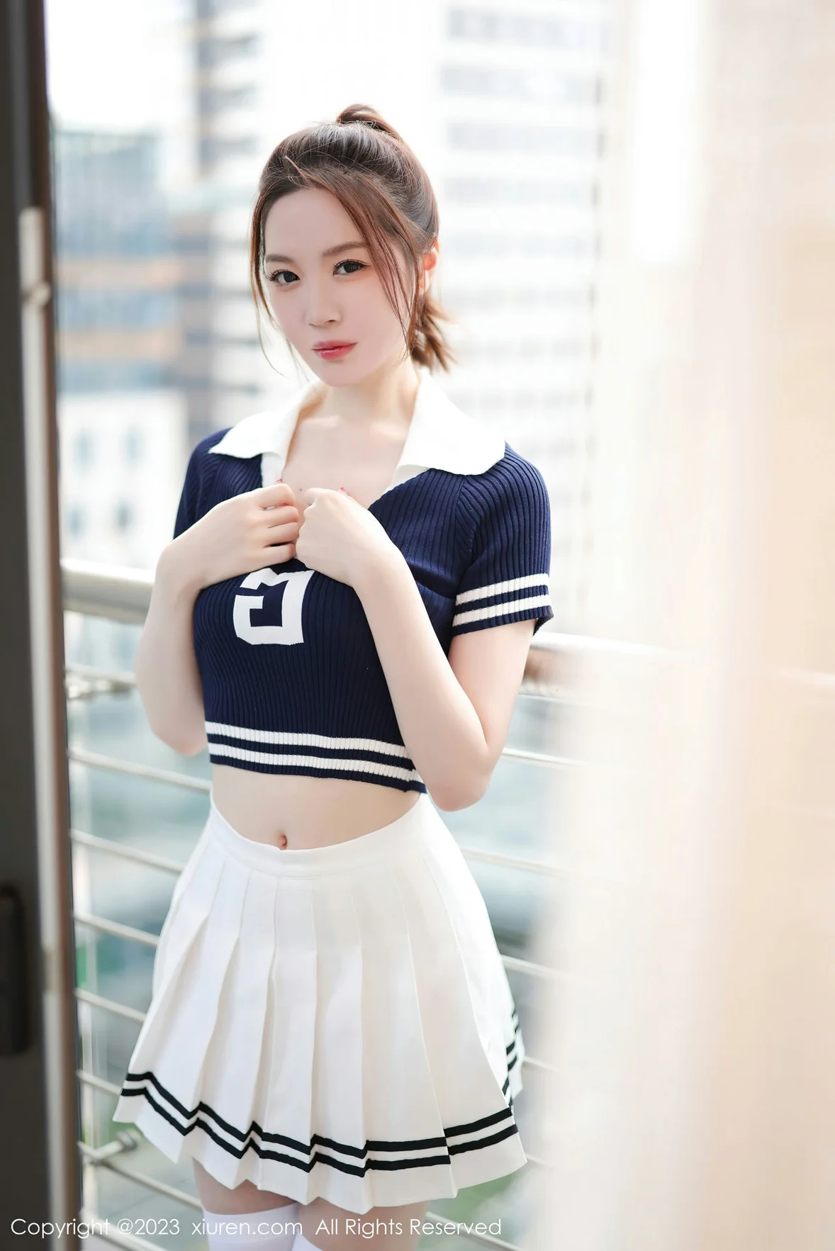  秀人网 No.7416 梦心玥 运动服饰穿搭安吉旅拍 [82P]第4张