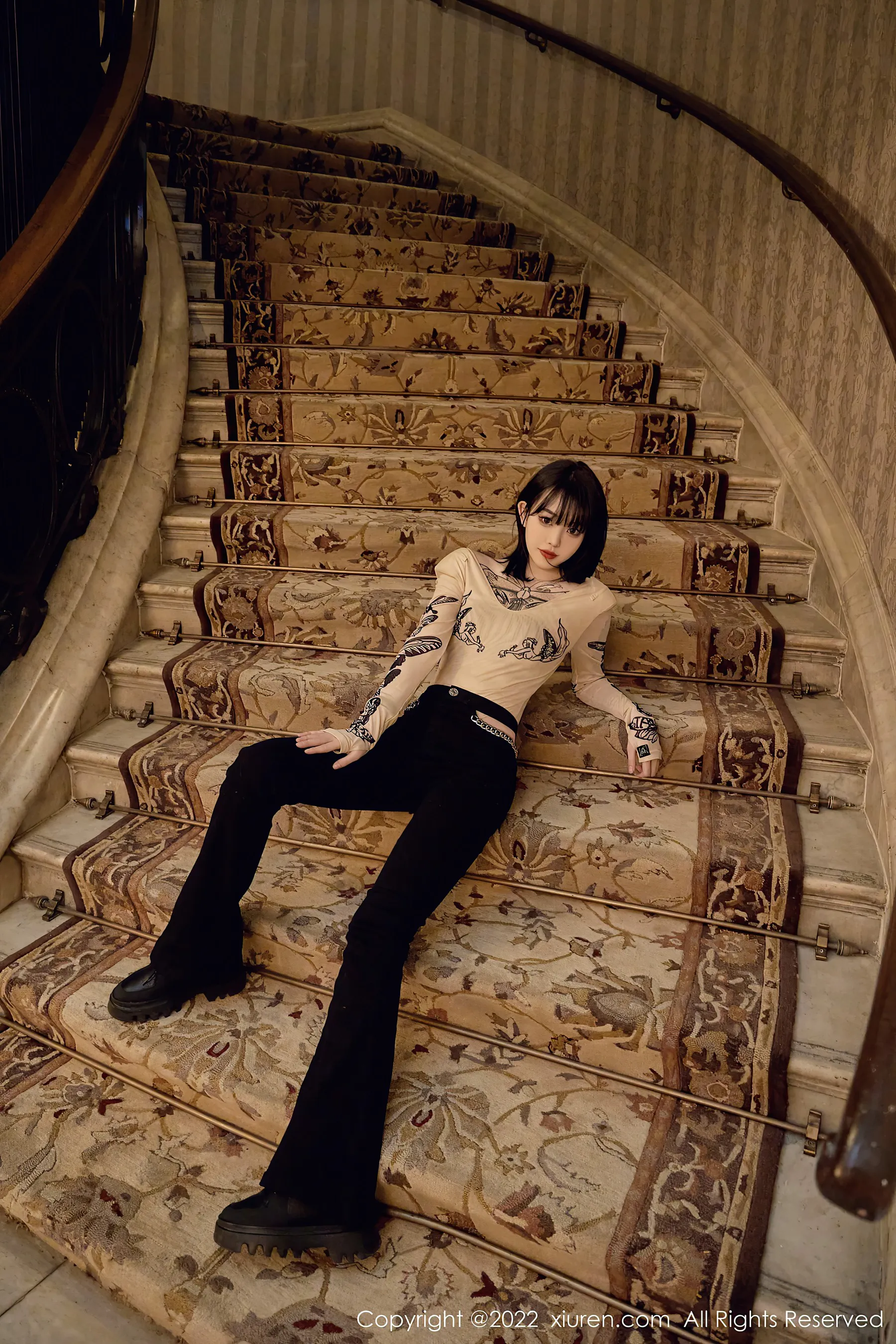  秀人网 No.4754 模特合集黑丝双飞第25张