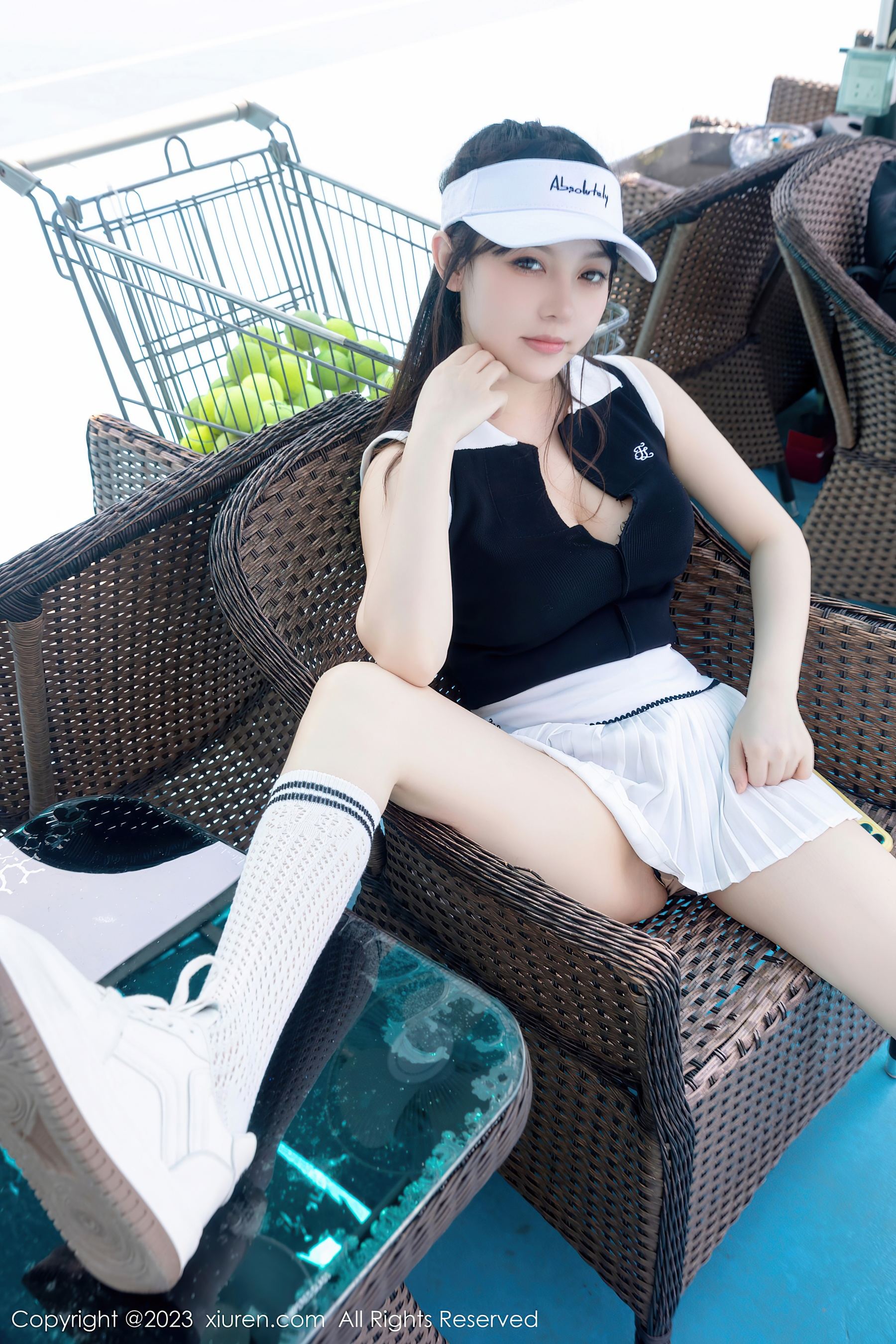 XiuRen 秀人 No.7467 豆瓣酱 网球美臀第23张