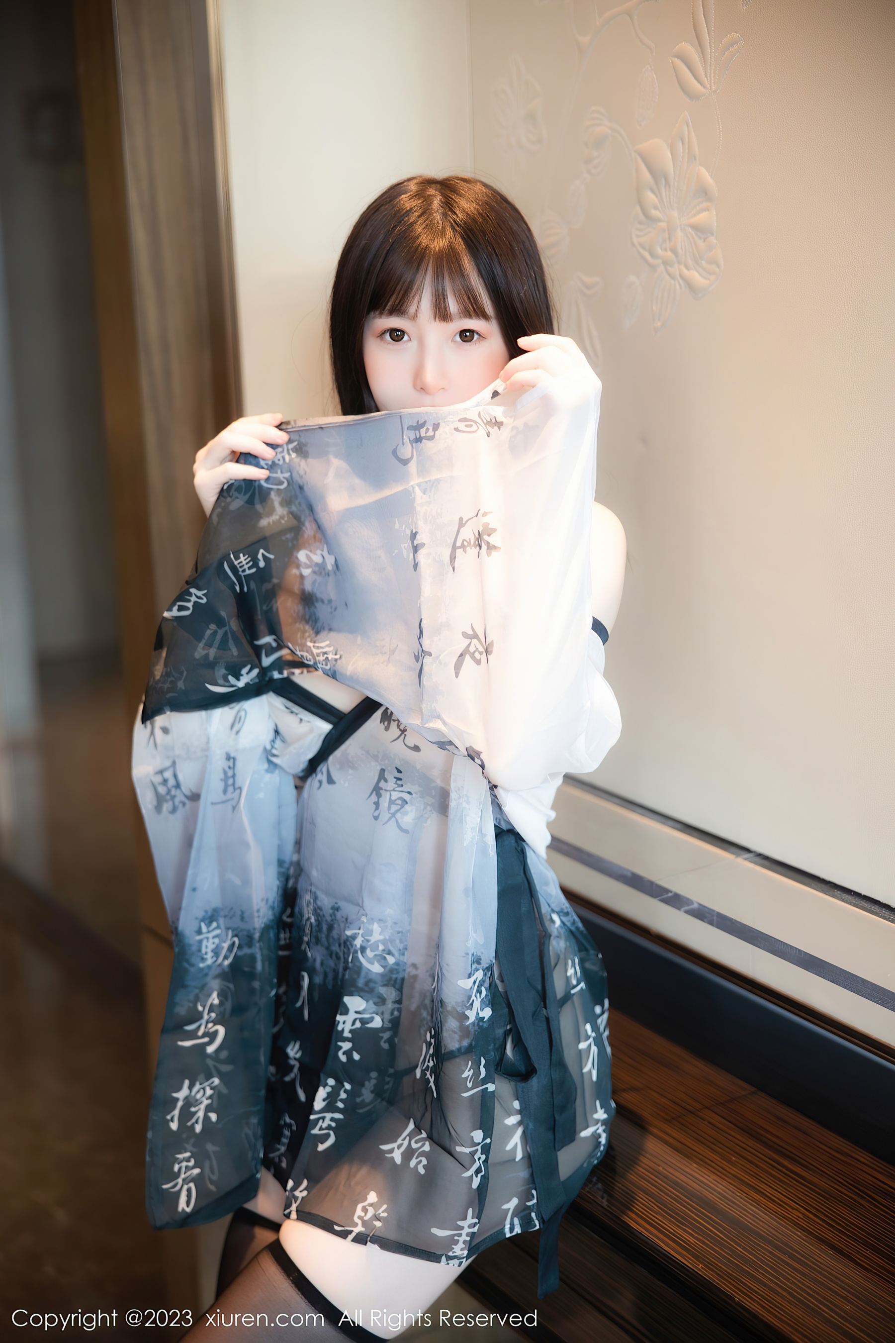 XiuRen 秀人 No.7459 林悠悠 黑丝美腿第10张