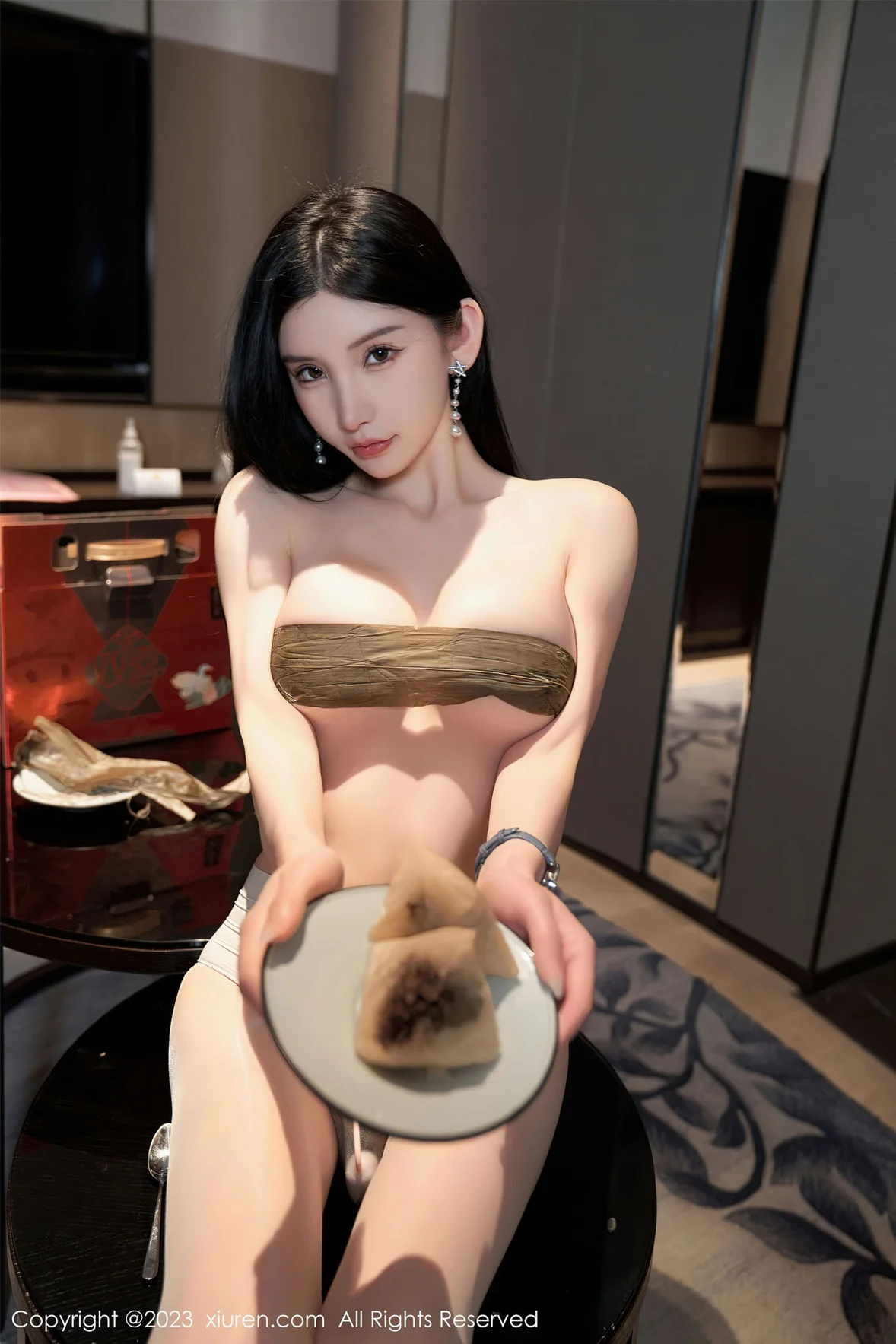  XiuRen 秀人 No.6963 周于希 粽子节主题写真 [109P]第2张