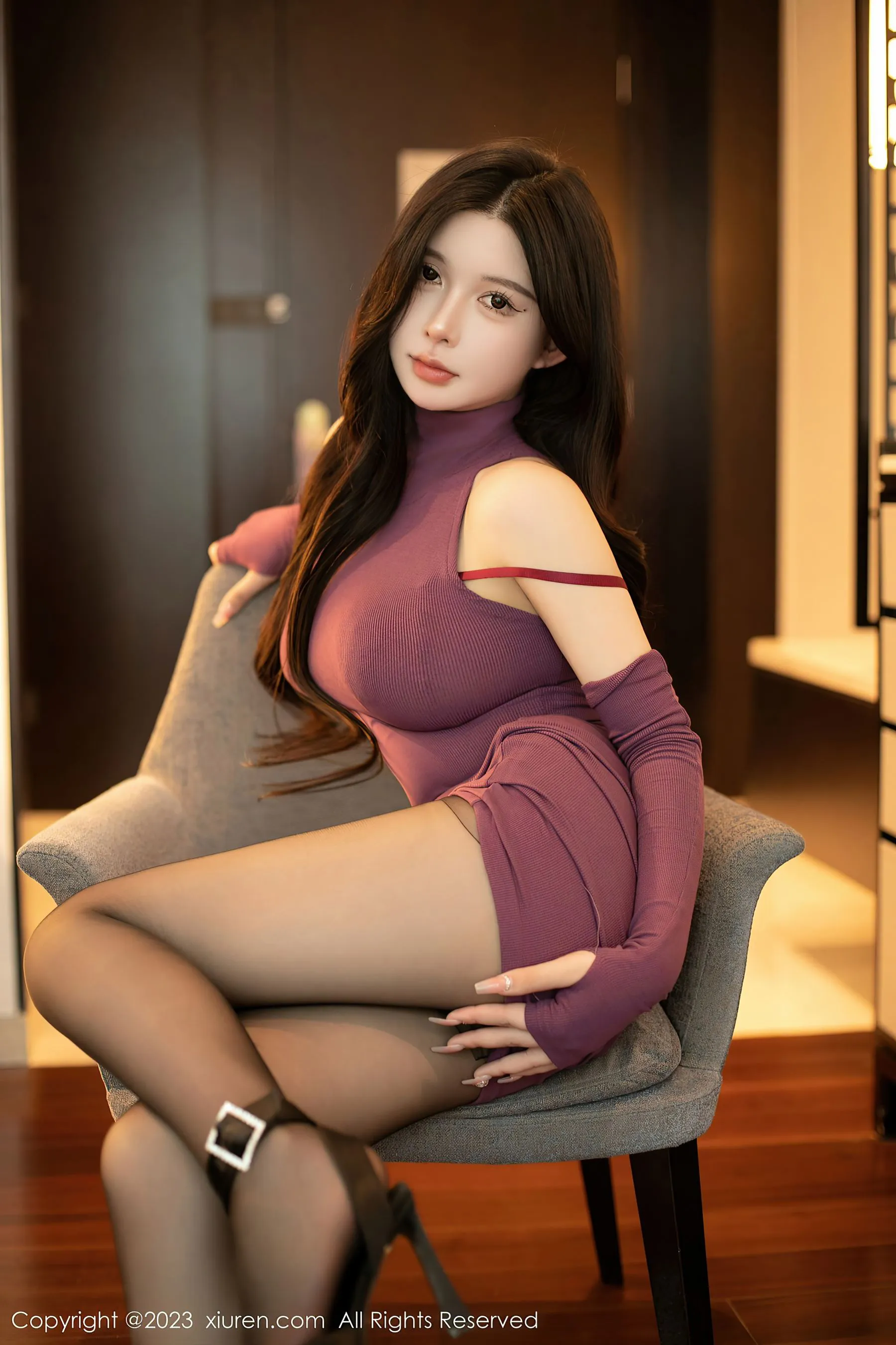  秀人网 No.6469 林珊珊 丝袜美腿第24张