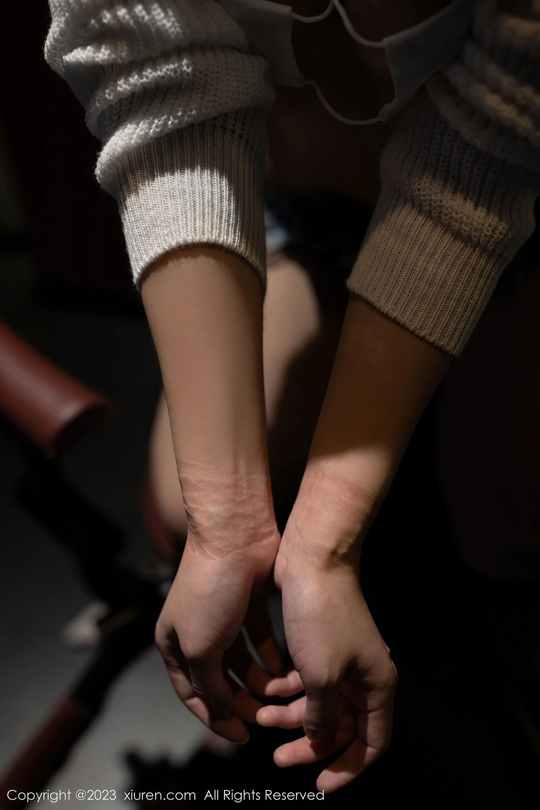  秀人网 No.6752 杏子Yada 妩媚美腿第19张