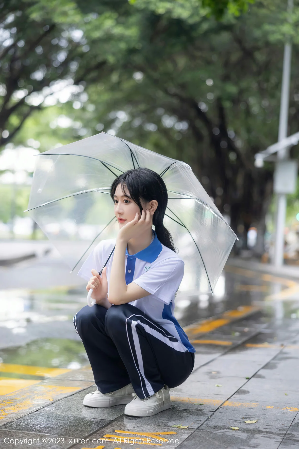  XiuRen 秀人 No.7085 幼幼 学生制服性感写真 [103P]第3张