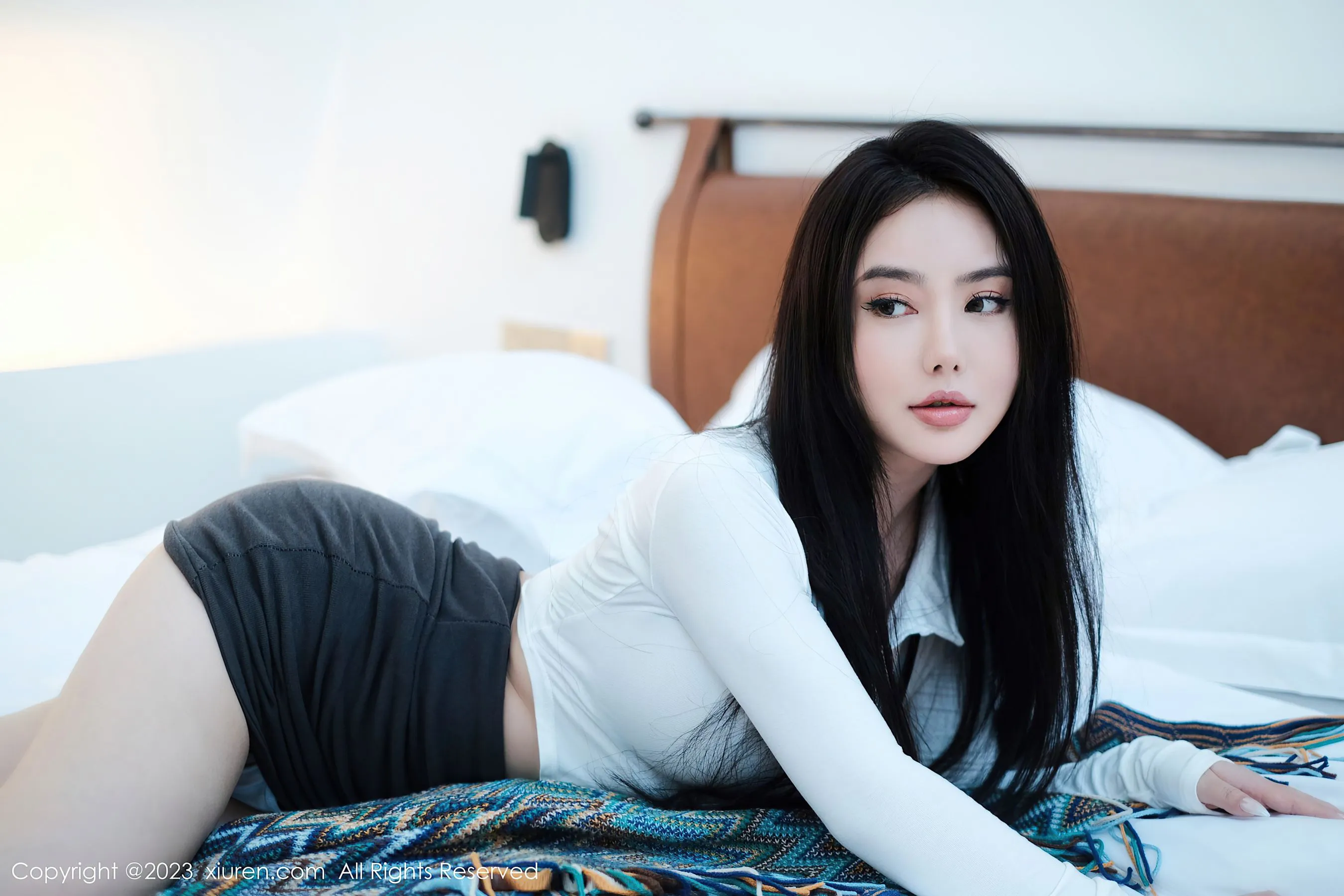  秀人网 No.6553 玛鲁娜Manuela 美臀短裙第7张