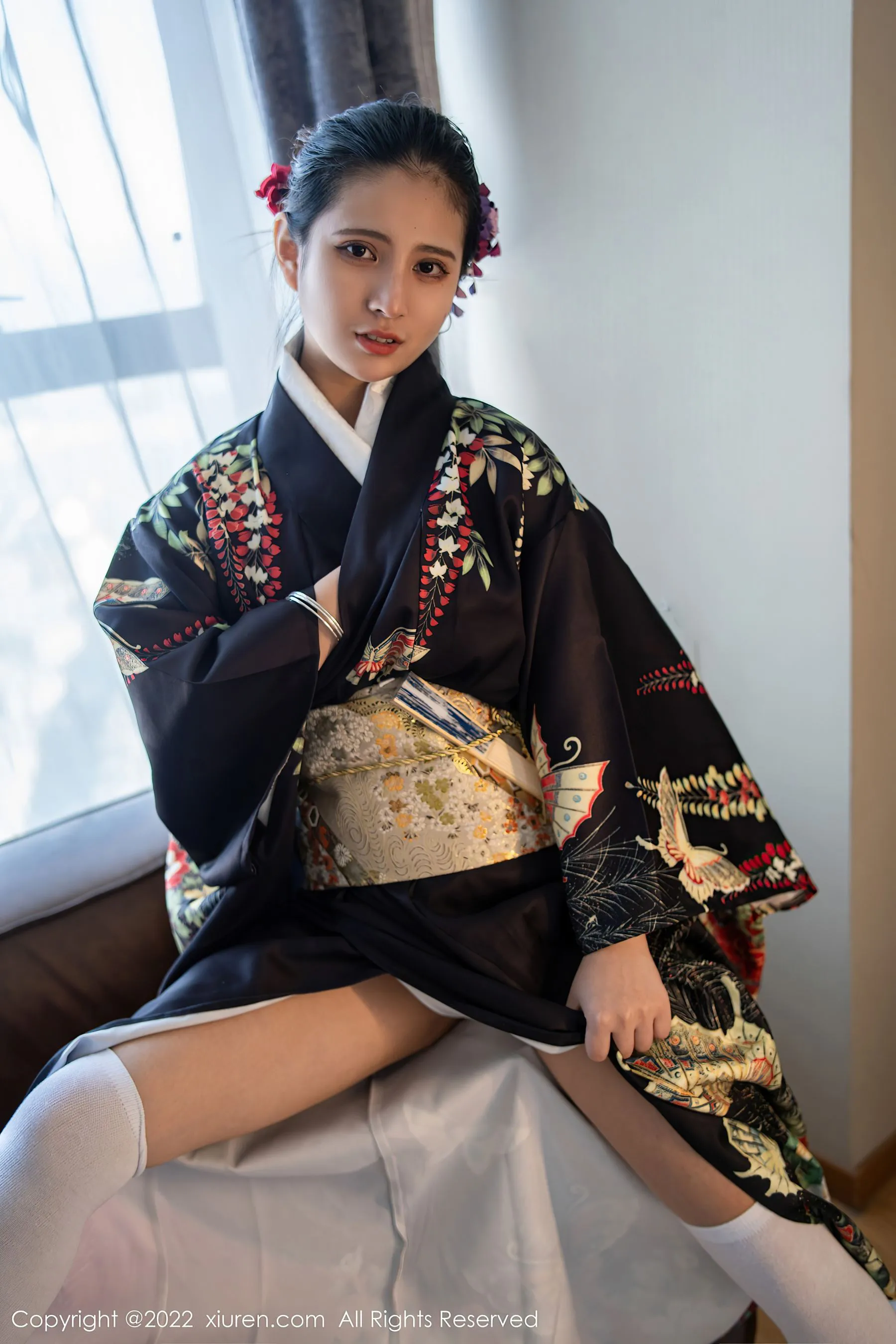  秀人网 No.5309 久久Aimee 和服美臀第15张