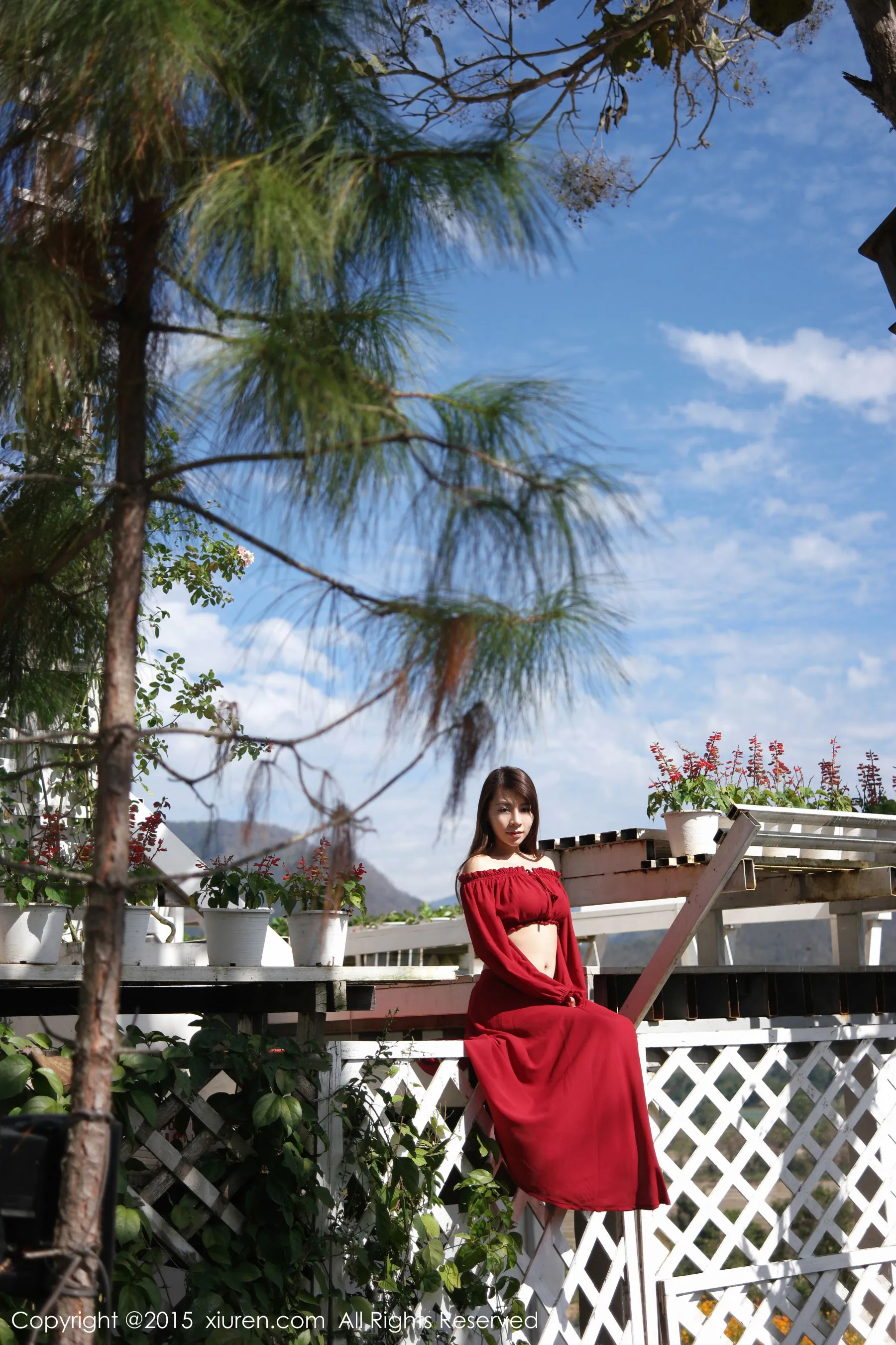  vetiver嘉宝贝儿《泰国旅拍》长裙女神系列 秀人网 No.303第9张