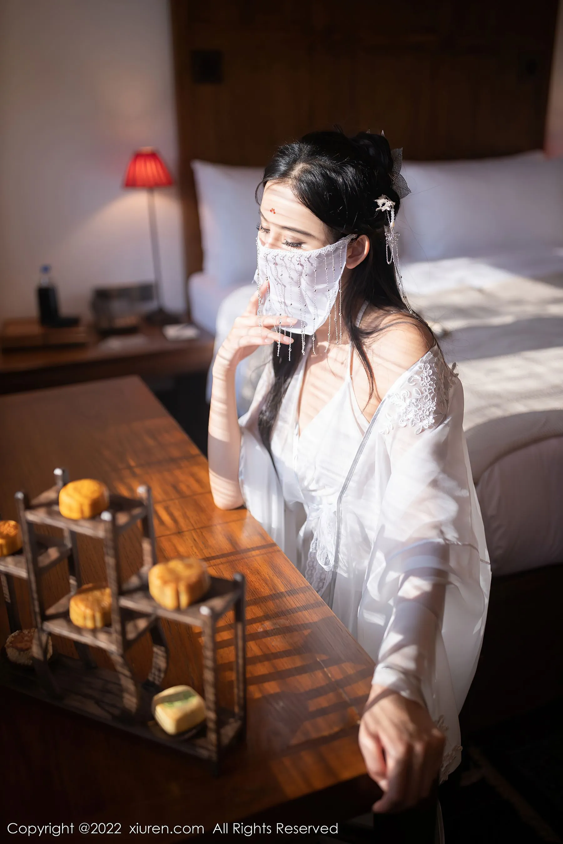  秀人网 No.5573 就是阿朱啊 古装美腿第18张