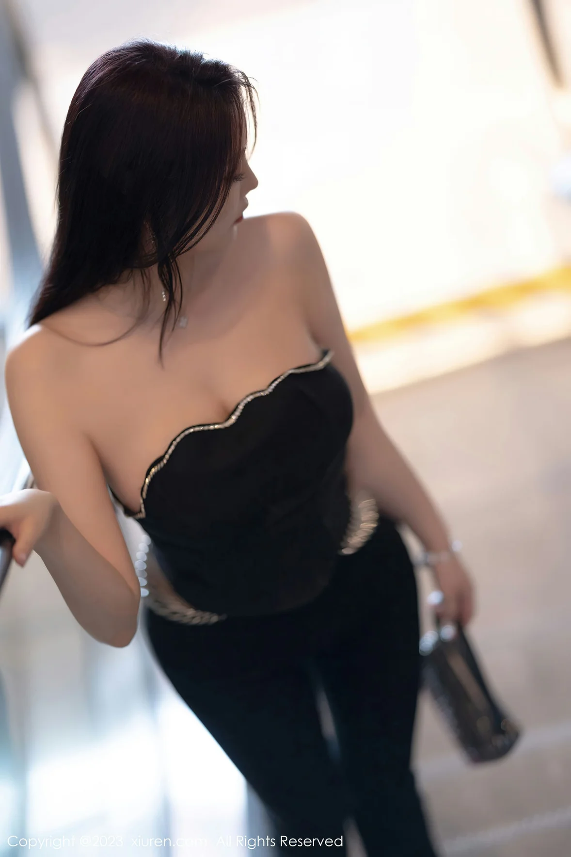  XiuRen 秀人 No.6866 杨晨晨Yome 轻透蕾丝连体衣海南岛旅拍 [91P]第5张