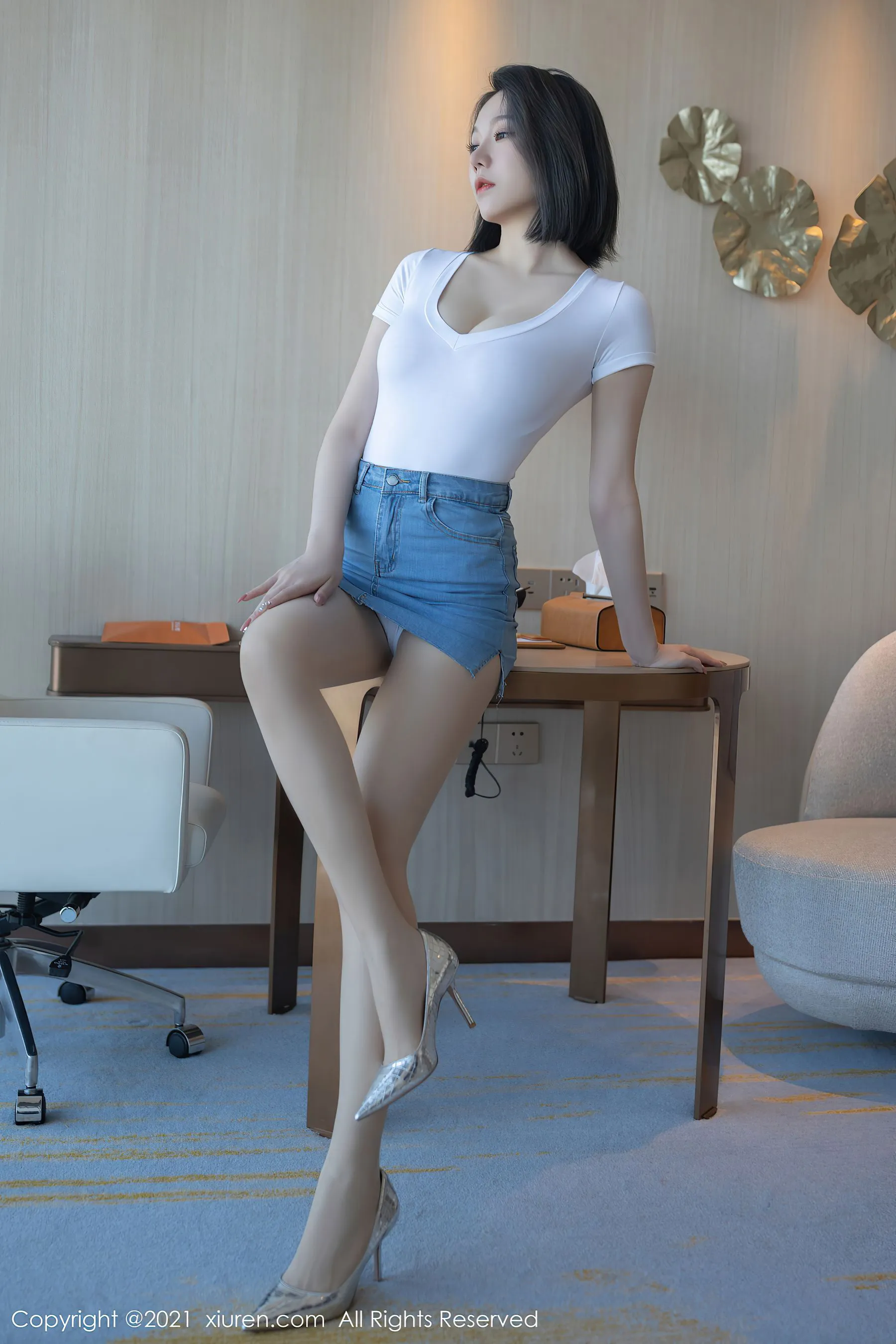  秀人 No.4336 安然Maleah第14张