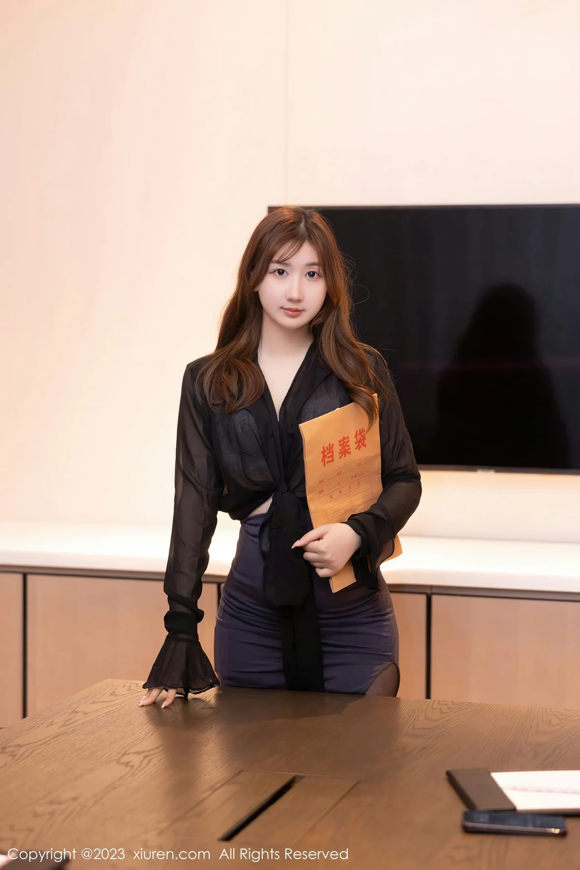  XiuRen 秀人 No.6848 江真真 魅惑黑丝性感写真33 [79P]第1张