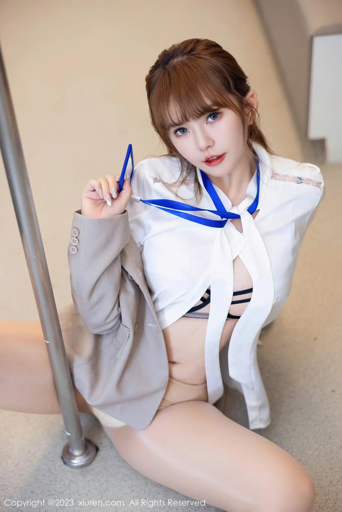  XiuRen 秀人 No.7073 张思允Nice Ol职业装性感写真 [90P]第14张