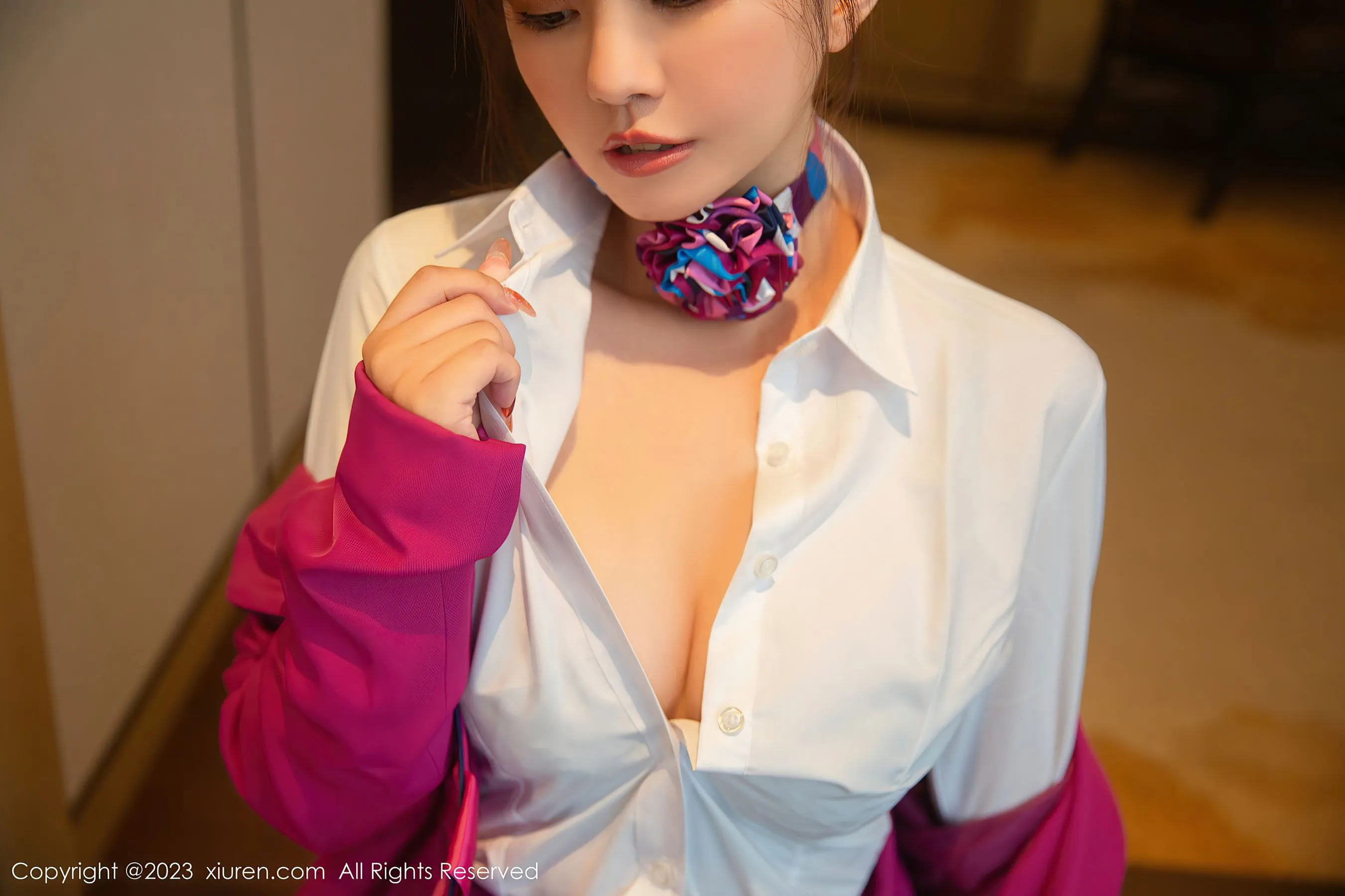  秀人网 No.6318 张思允Nice 黑丝美臀第27张