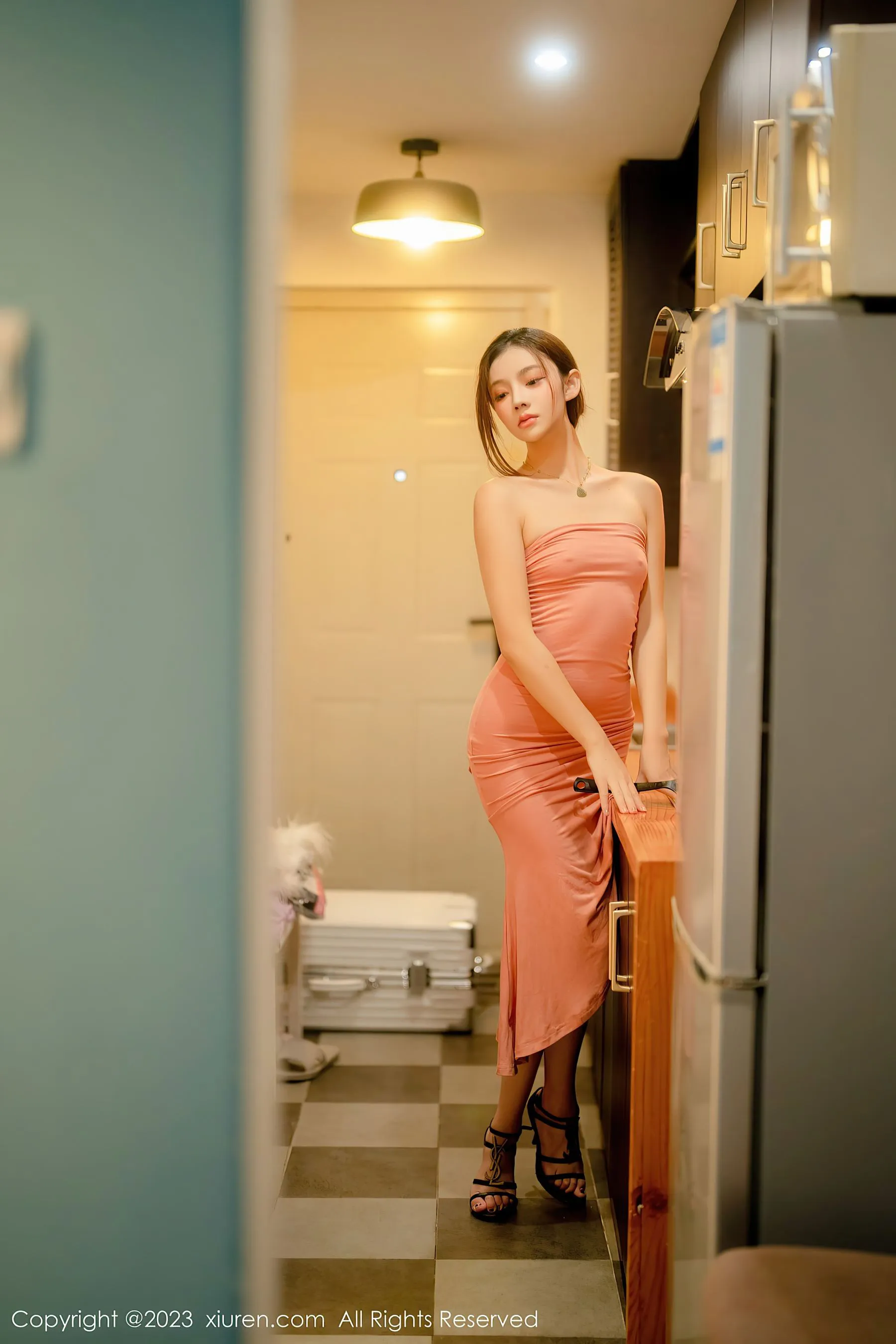  秀人网 No.6437 加朵babe 美腿丝袜第21张