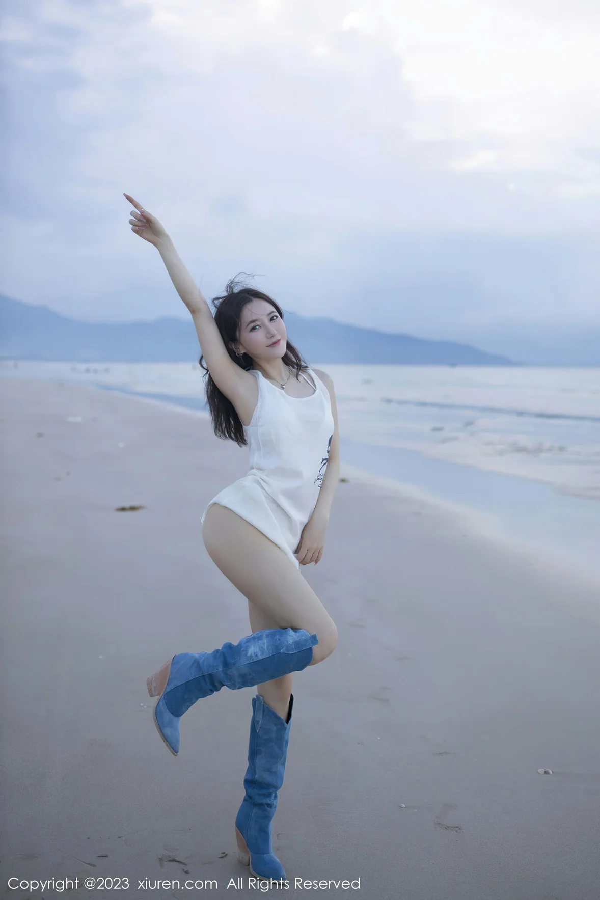  XiuRen 秀人 No.6852 鱼子酱Fish 白色比基尼巴厘岛旅拍1 [81P]第2张