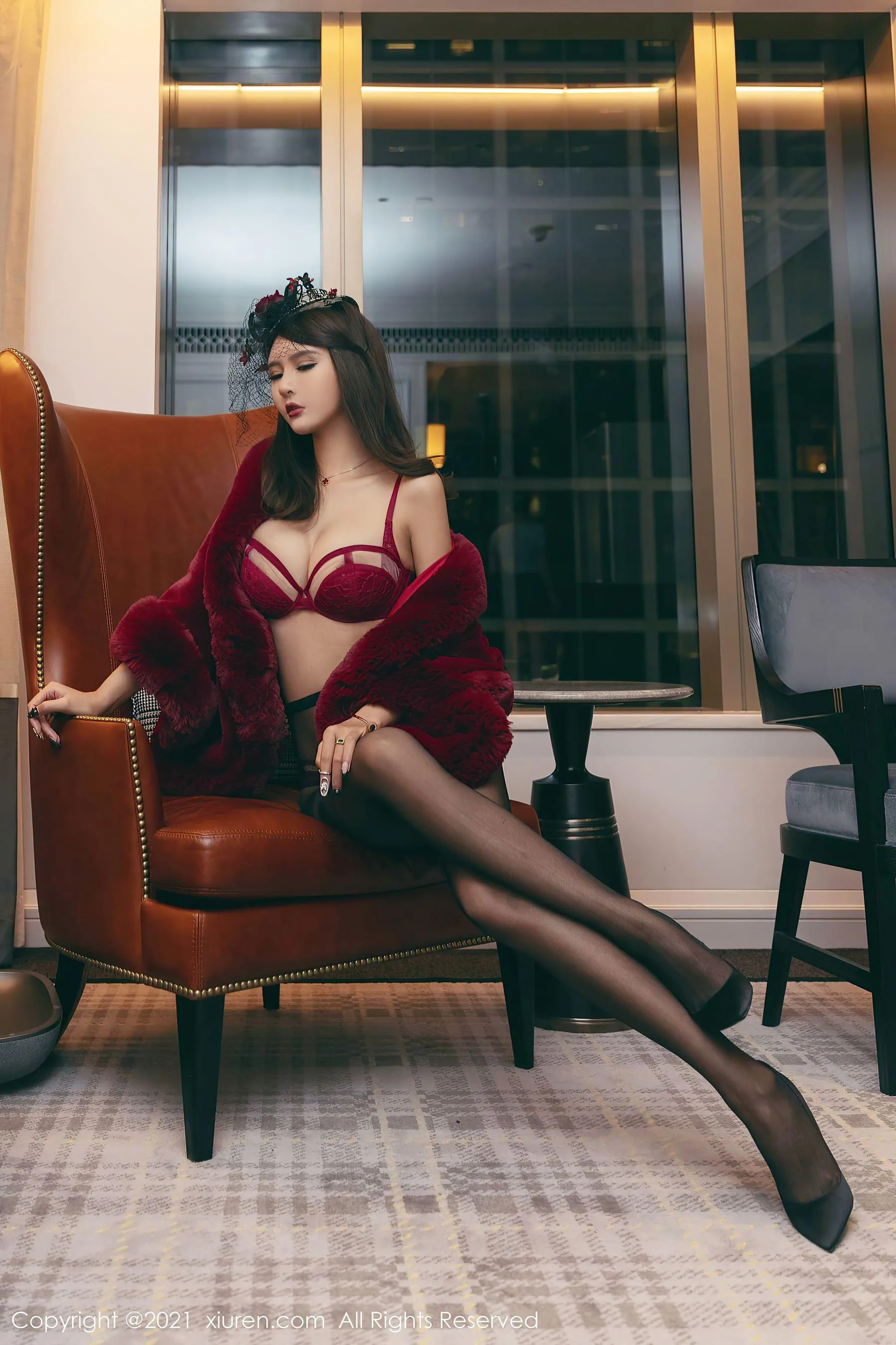  秀人 No.3548 Emily尹菲第2张