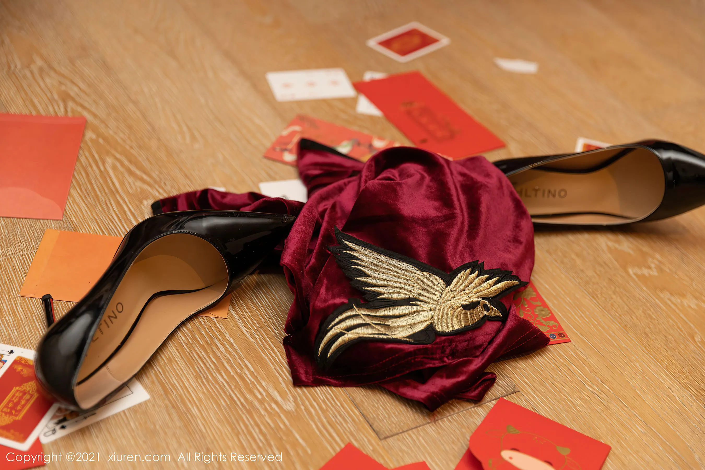  秀人 No.3096 @Egg-尤妮丝&@王雨纯&@朱可儿Flower第12张