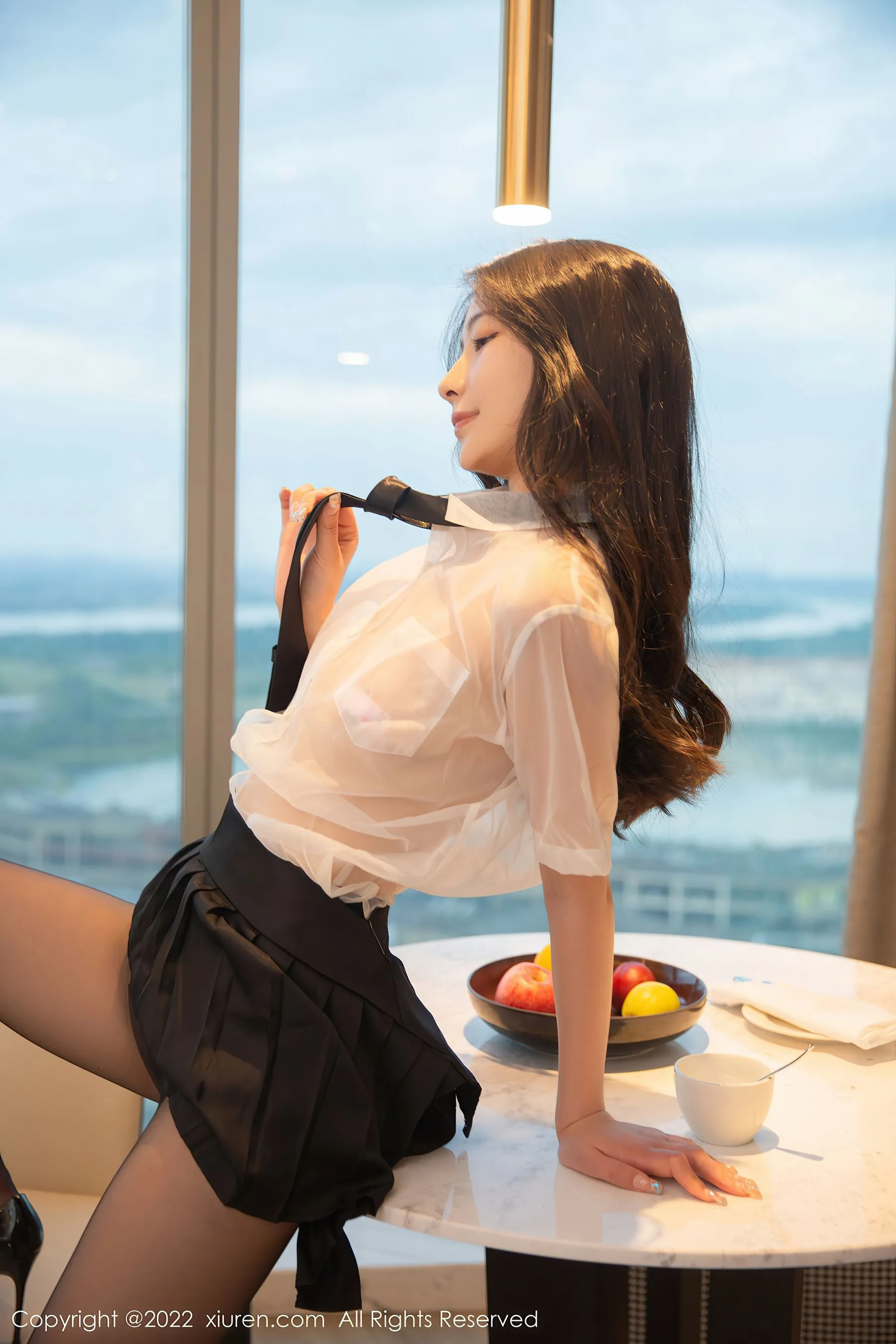  秀人网 No.5385 熊小诺 黑丝美腿第17张