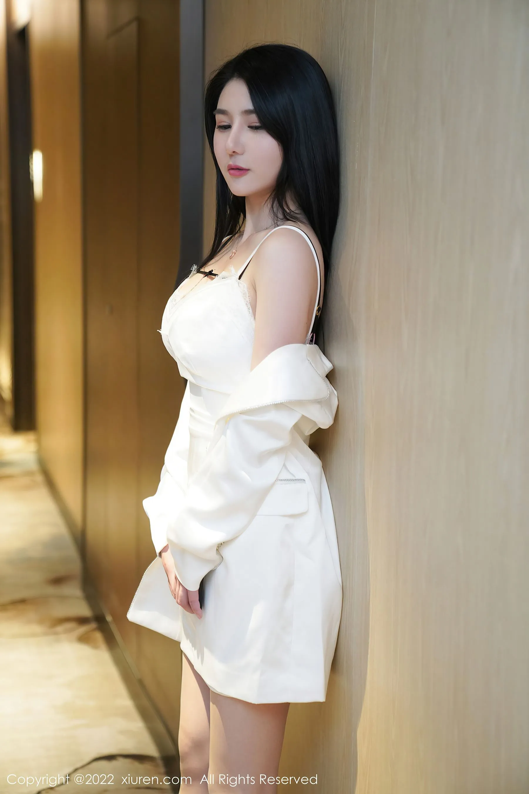 秀人网 No.4991 fairy如歌 职业服美腿第12张