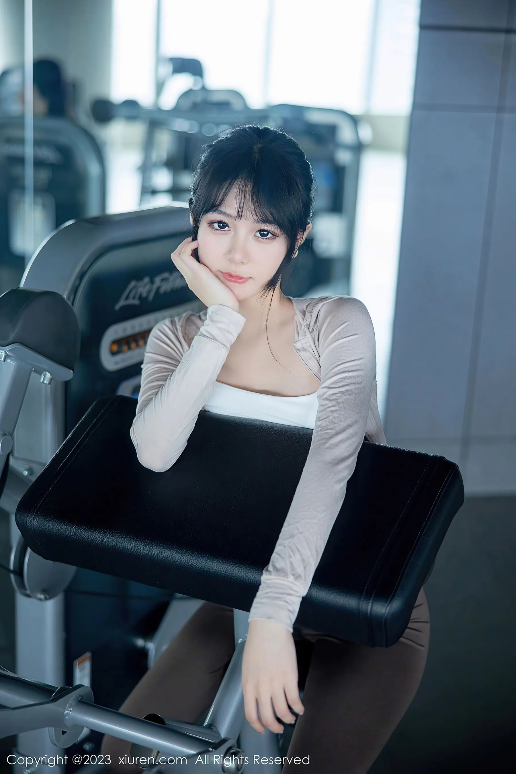  秀人网 No.6683 幼幼 健身美腿第14张