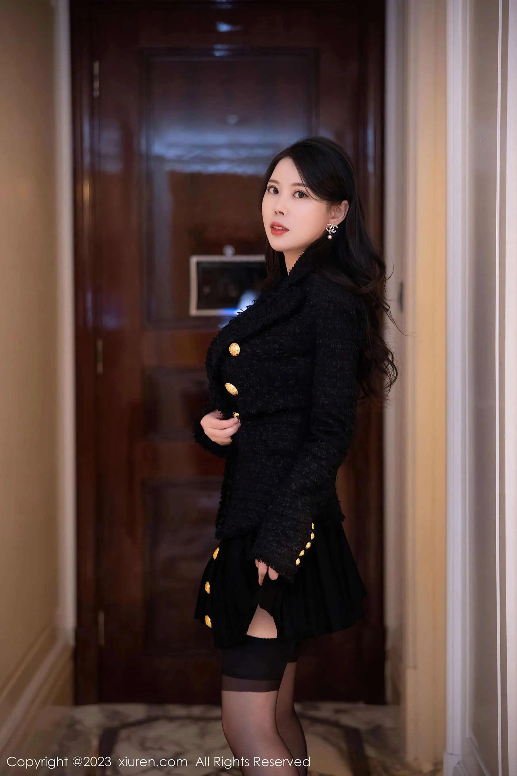  秀人网 No.6147 白茹雪 黑丝美臀第35张