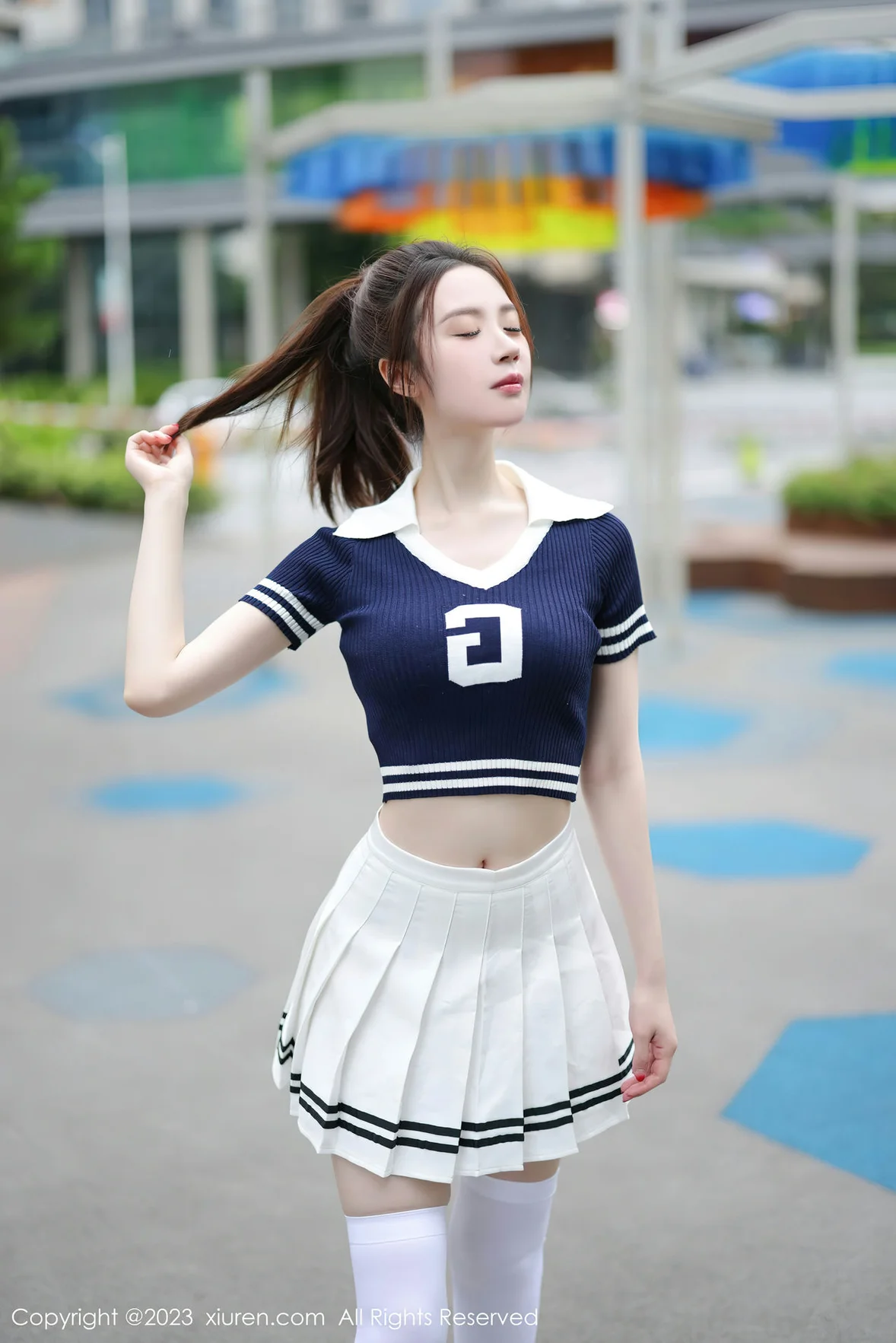  秀人网 No.7416 梦心玥 运动服饰穿搭安吉旅拍 [82P]第1张