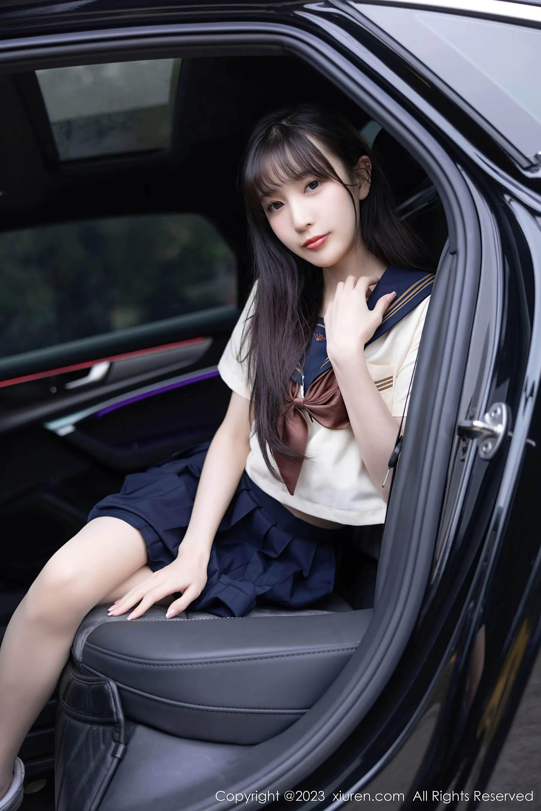  秀人网 No.6126 林星阑 制服美腿第21张