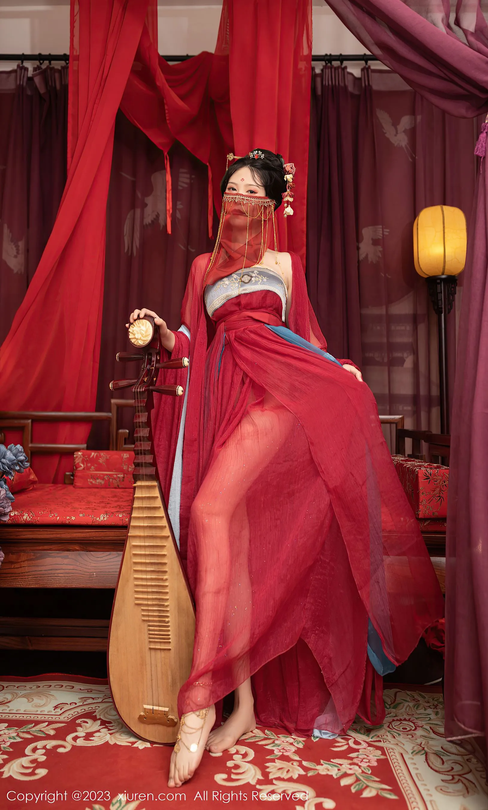  秀人网 No.6154 利世 古装美腿第21张