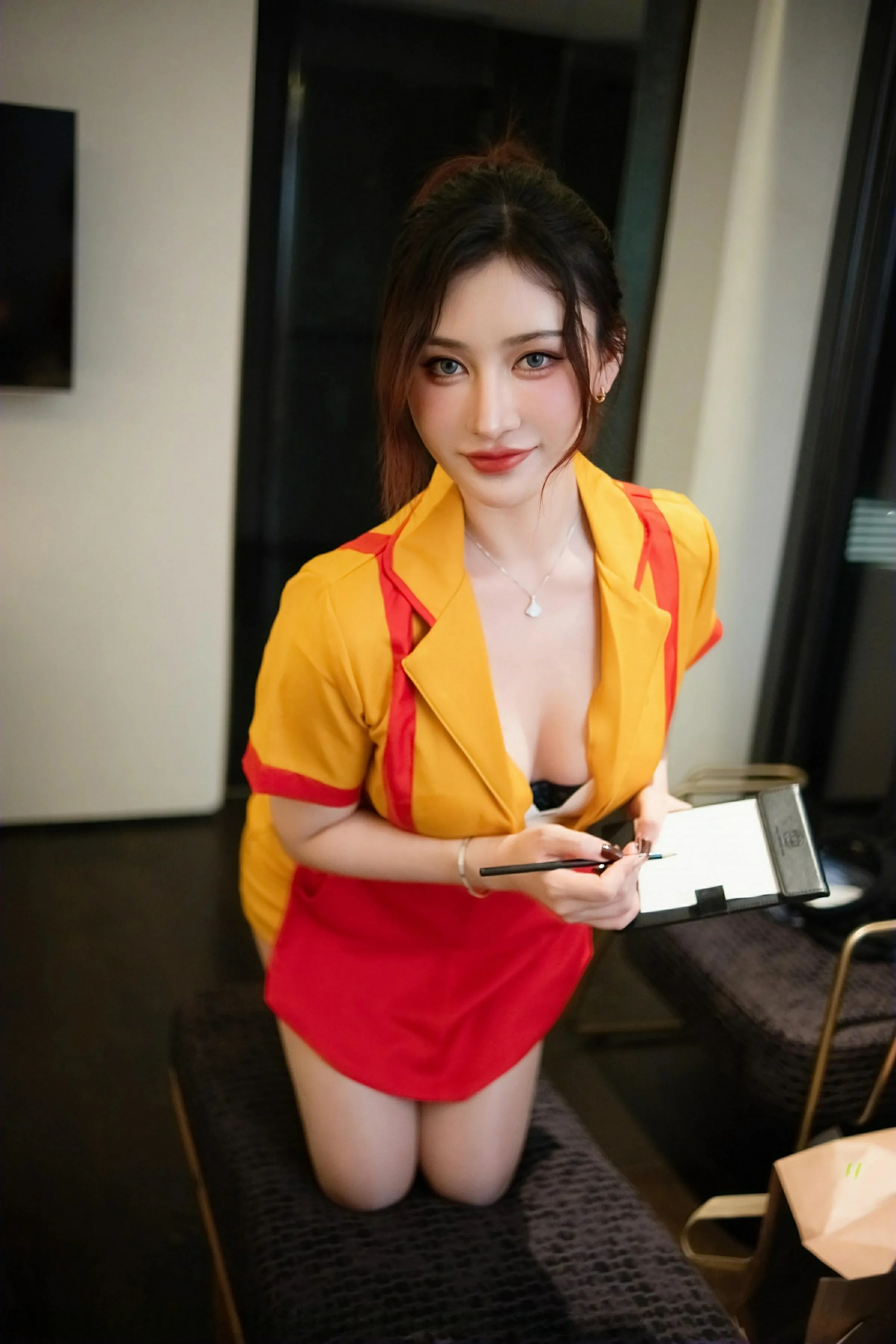  XiuRen 秀人 No.9695 蕾蕾醒了没 [42P]第2张