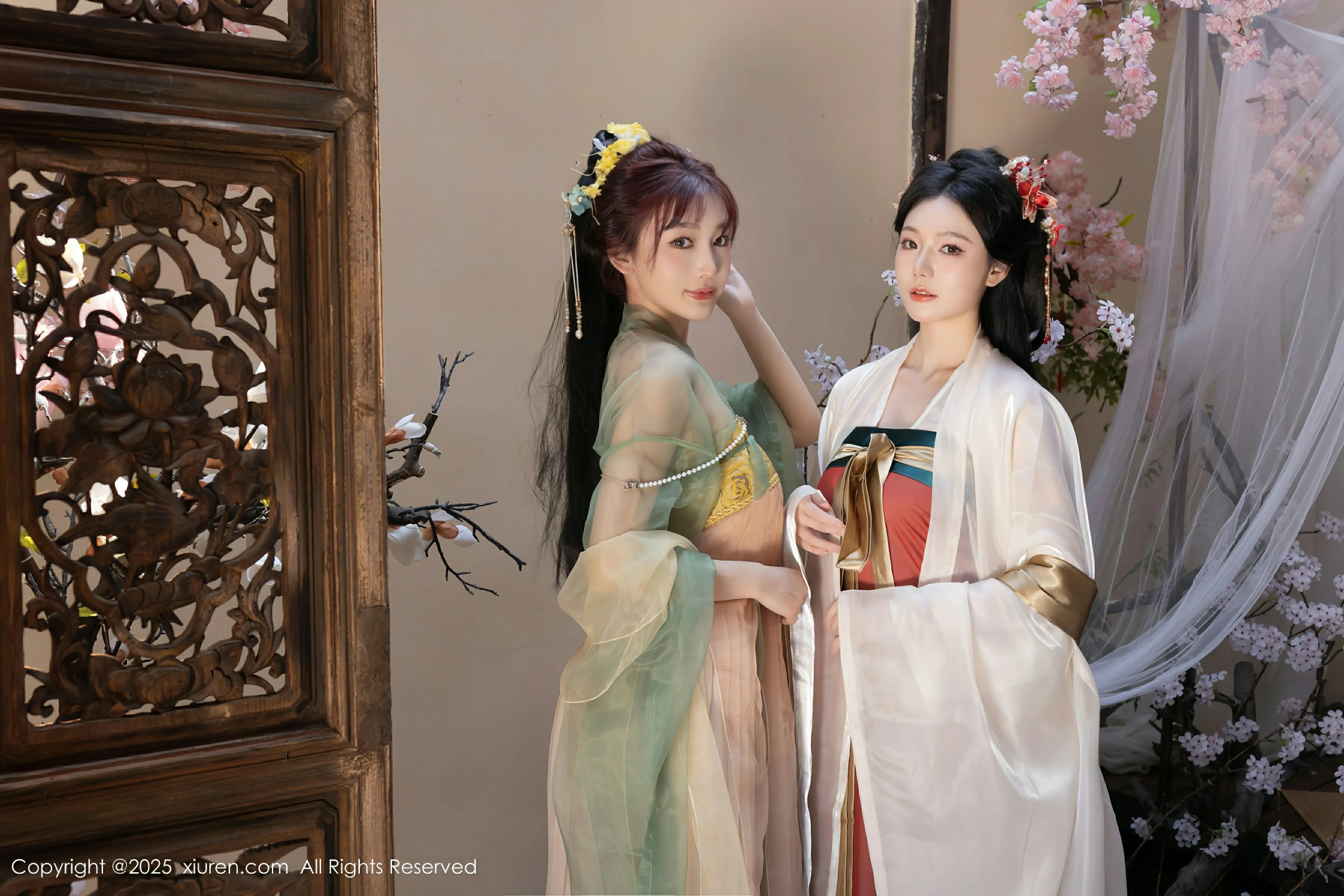  XiuRen 秀人 No.10223 陆萱萱&安然anran [80P]第7张