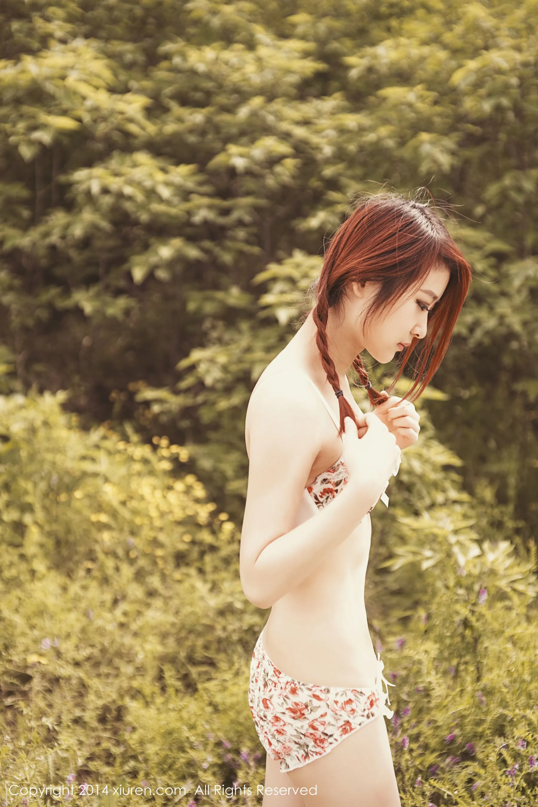  Medusa《阳光少女外拍》 秀人网 No.202