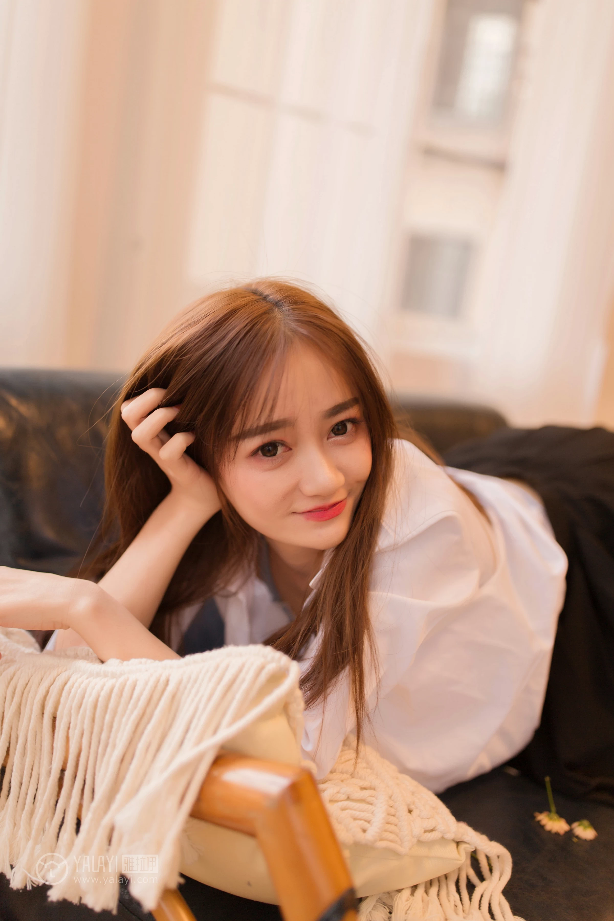 [YALAYI雅拉伊]NO.138 粉黛少女 李诗雨 高中女生制服与短裙加白色内衣性感私房写真集第15张